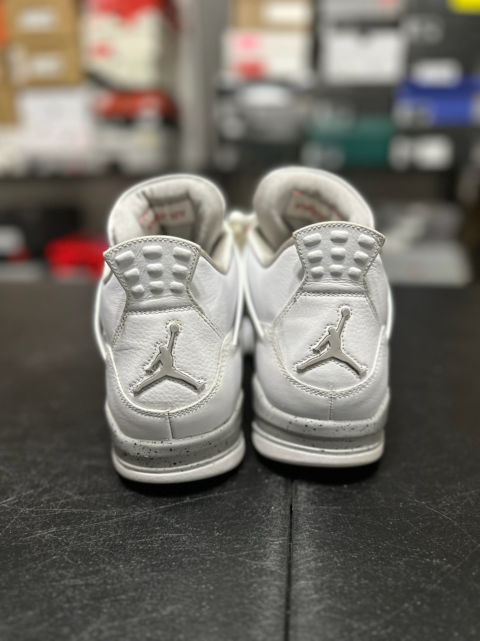 Size 10.5 - J4 White Oreo