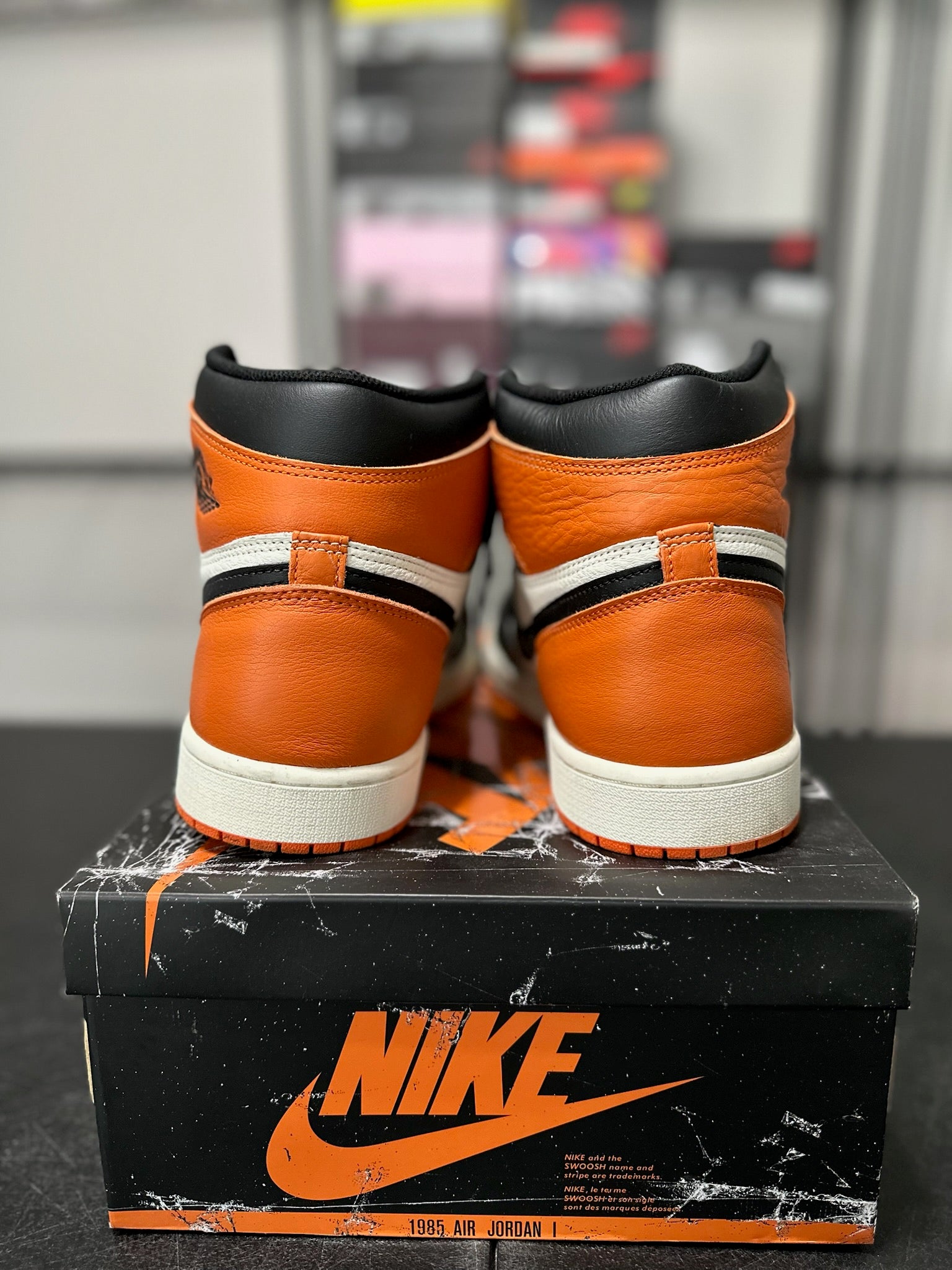Size 13 - J1 High Shattered Backboard