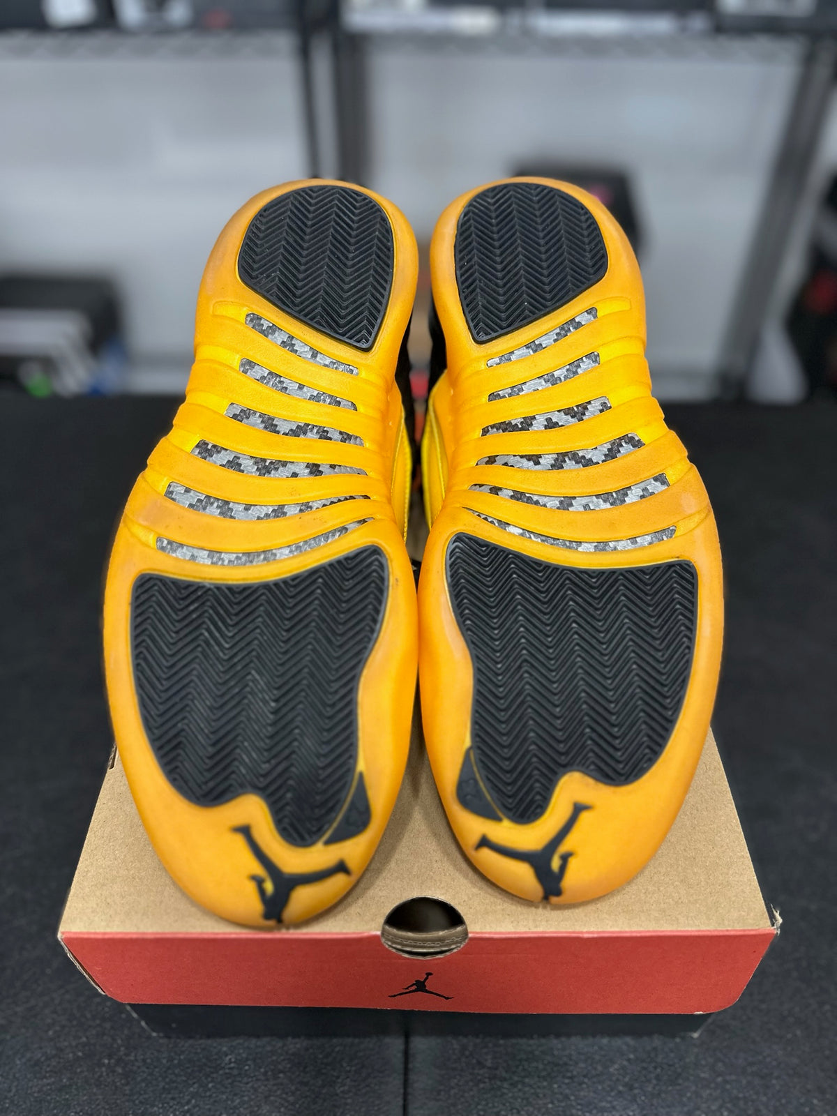 Size 12 - J12 Black university gold