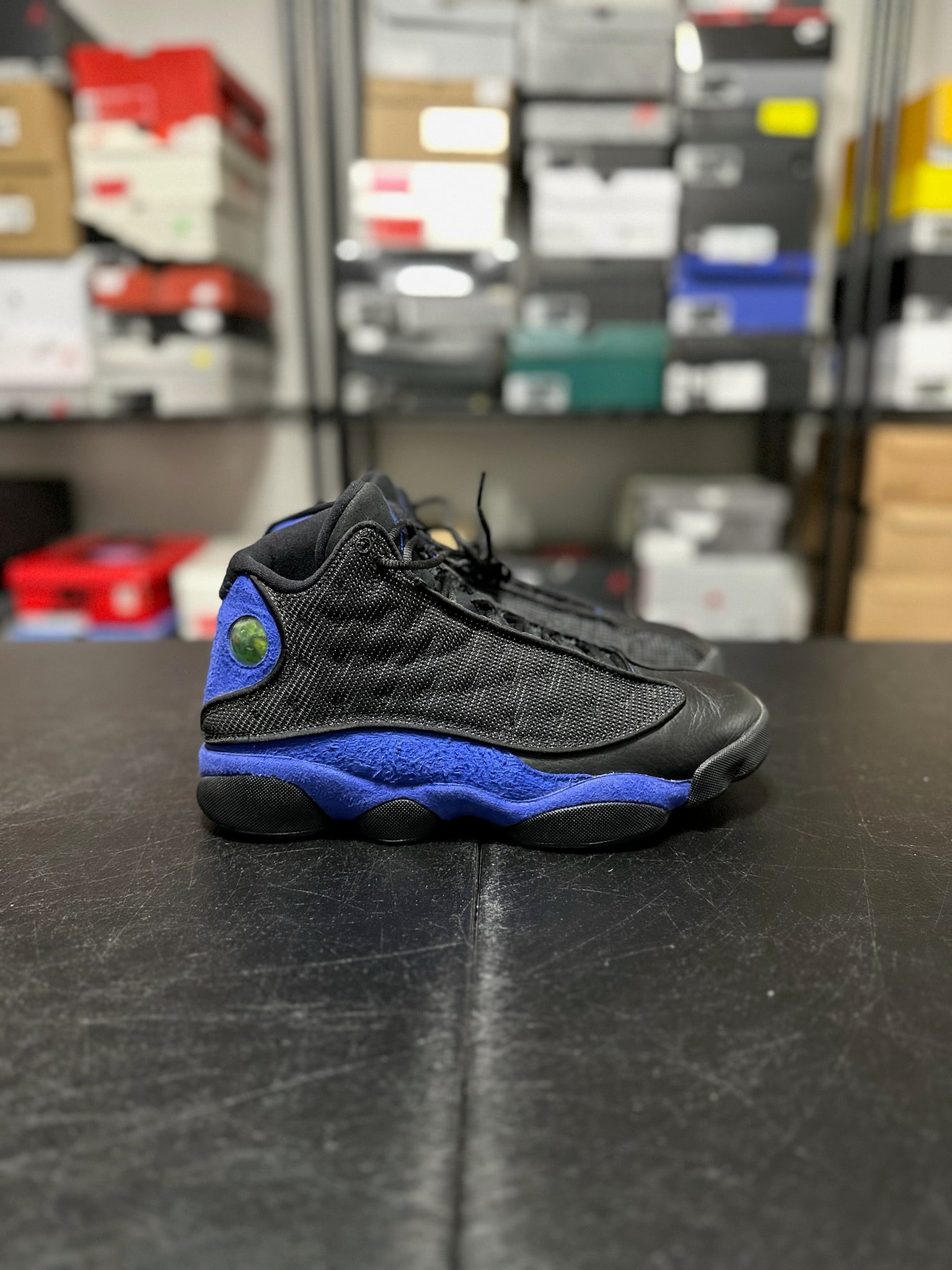 Size 9.5 - J13 Black Hyper Royal
