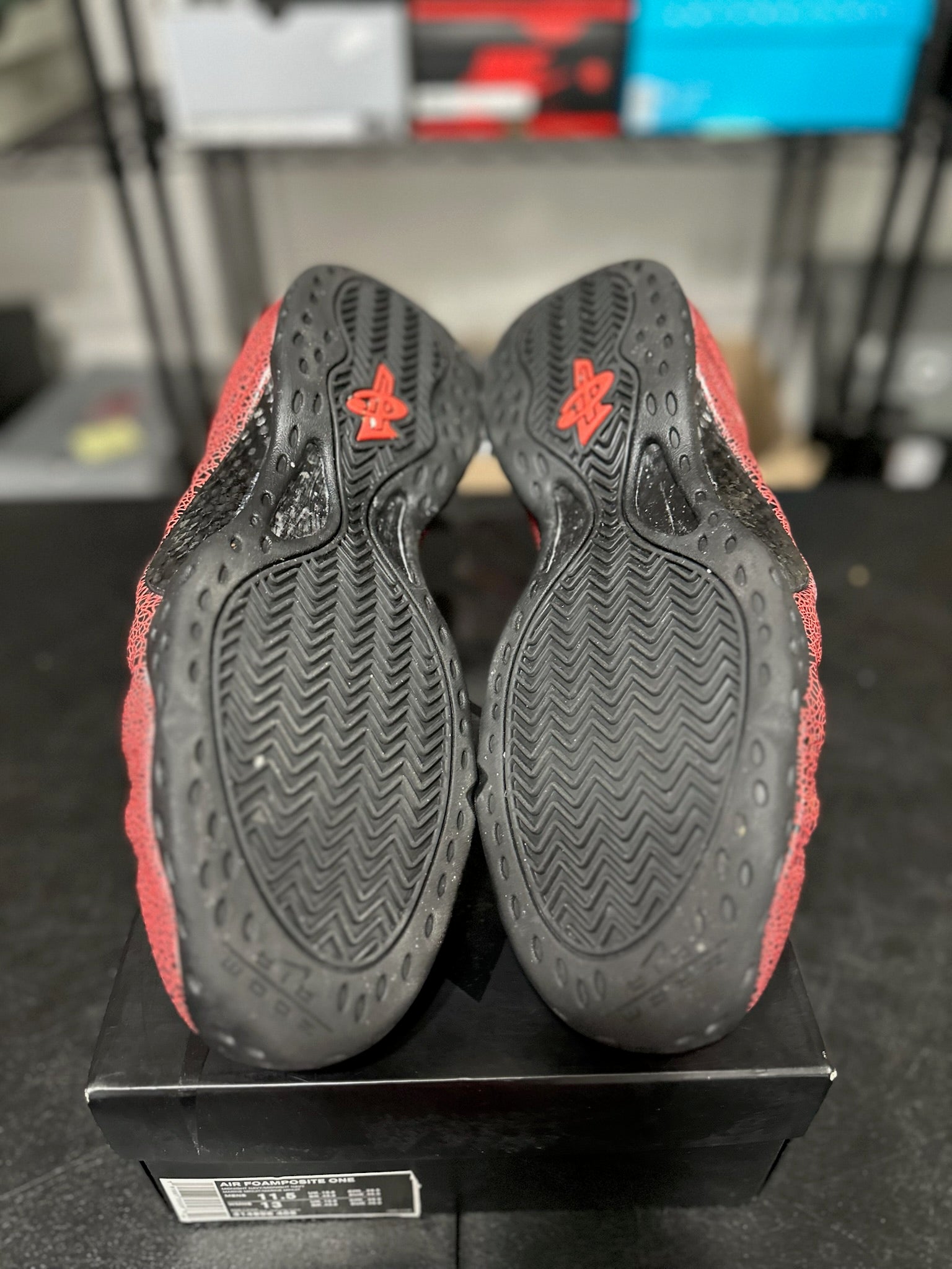 Size 12 - Foamposite 1 Cracked Lava