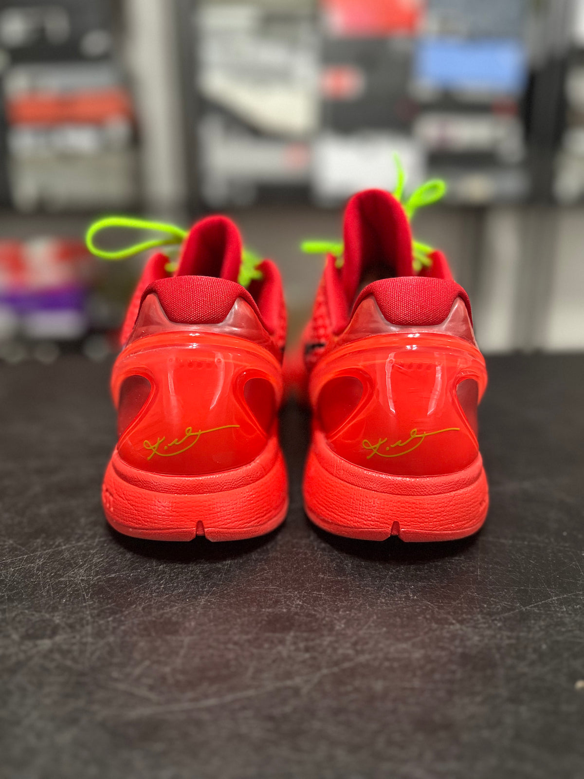 Size 13 - Kobe 6 protro reverse grinch