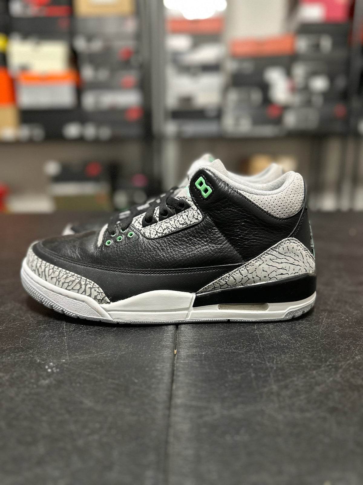 Size 10.5 - J3 Green Glow