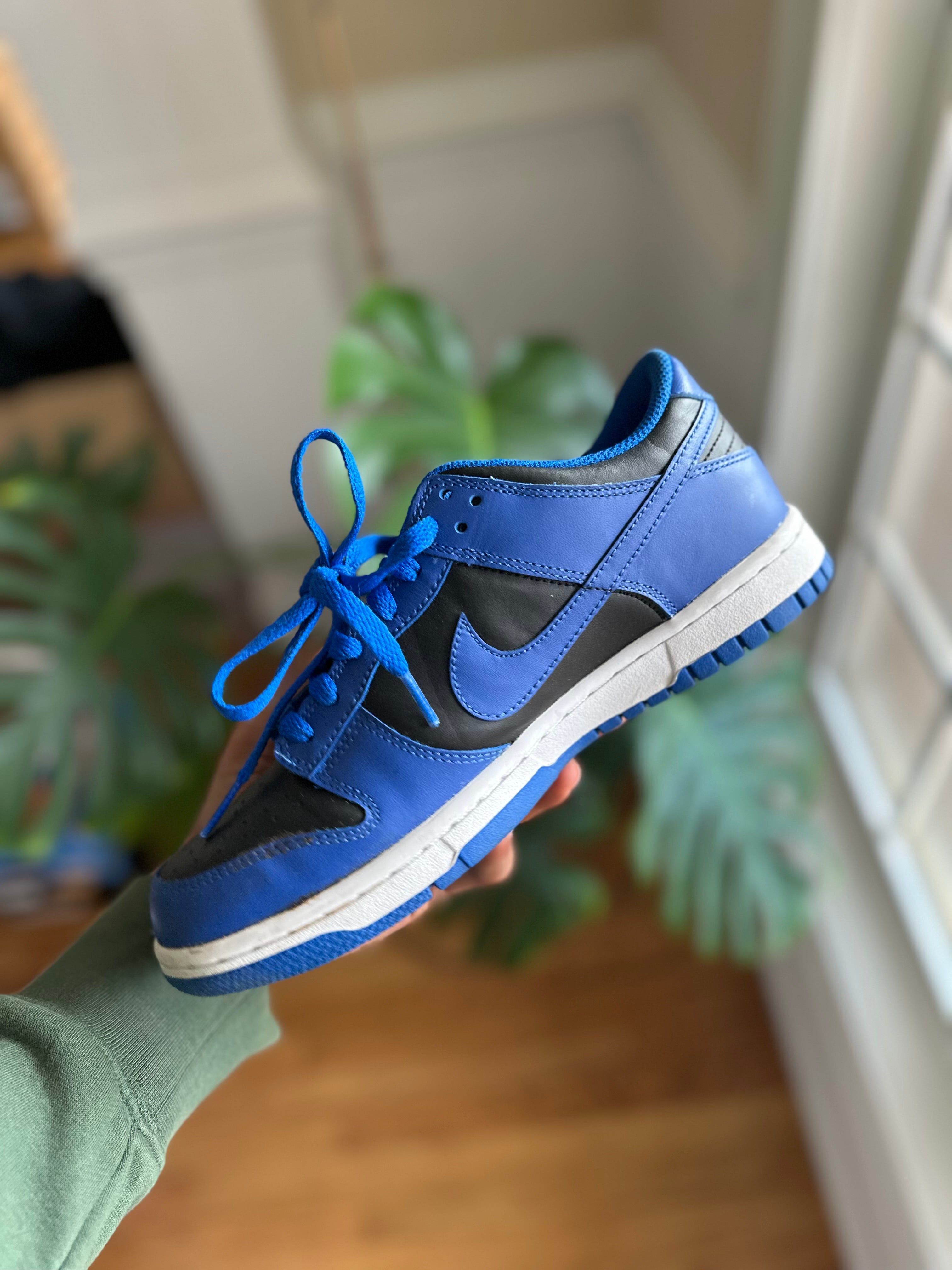 Size 7y - dunk low hyper cobalt