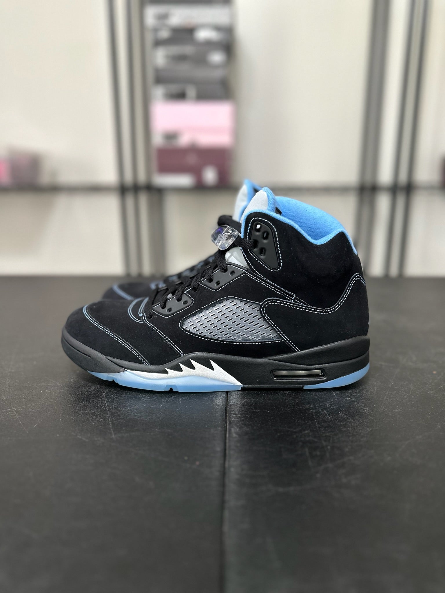 Size 11 - J5 Black University Blue