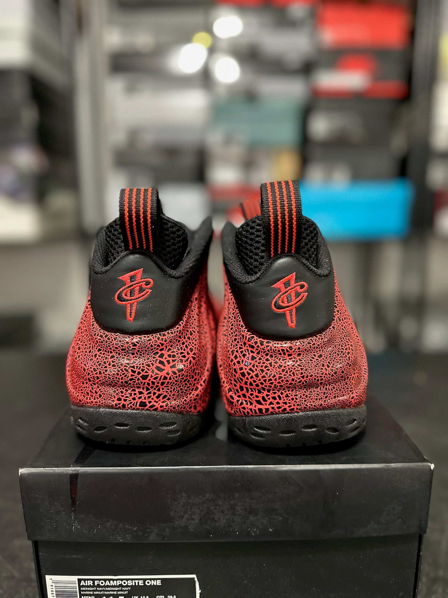 Size 12 - Foamposite 1 Cracked Lava