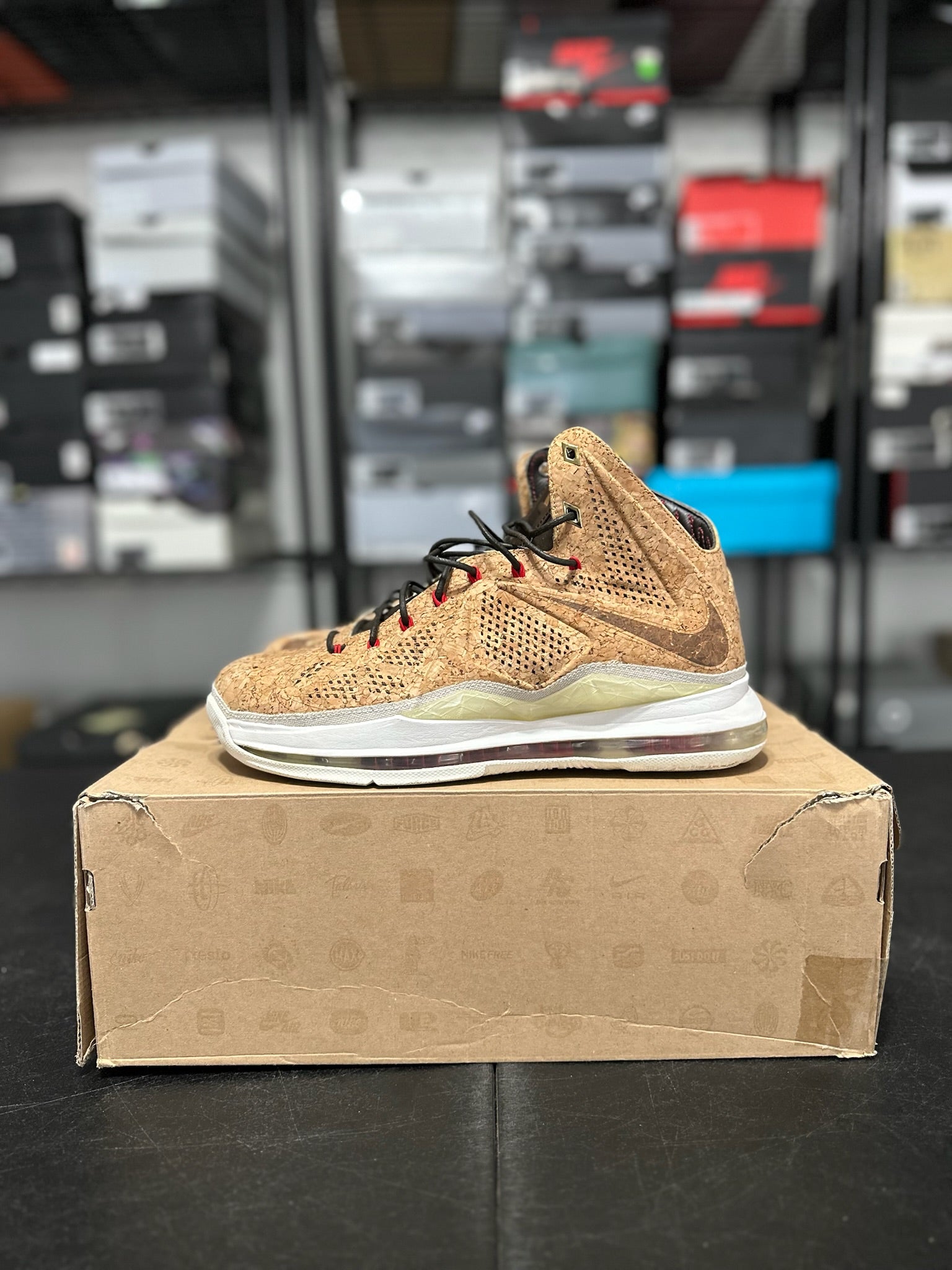 Size 9 - LeBron 10 EXT Cork