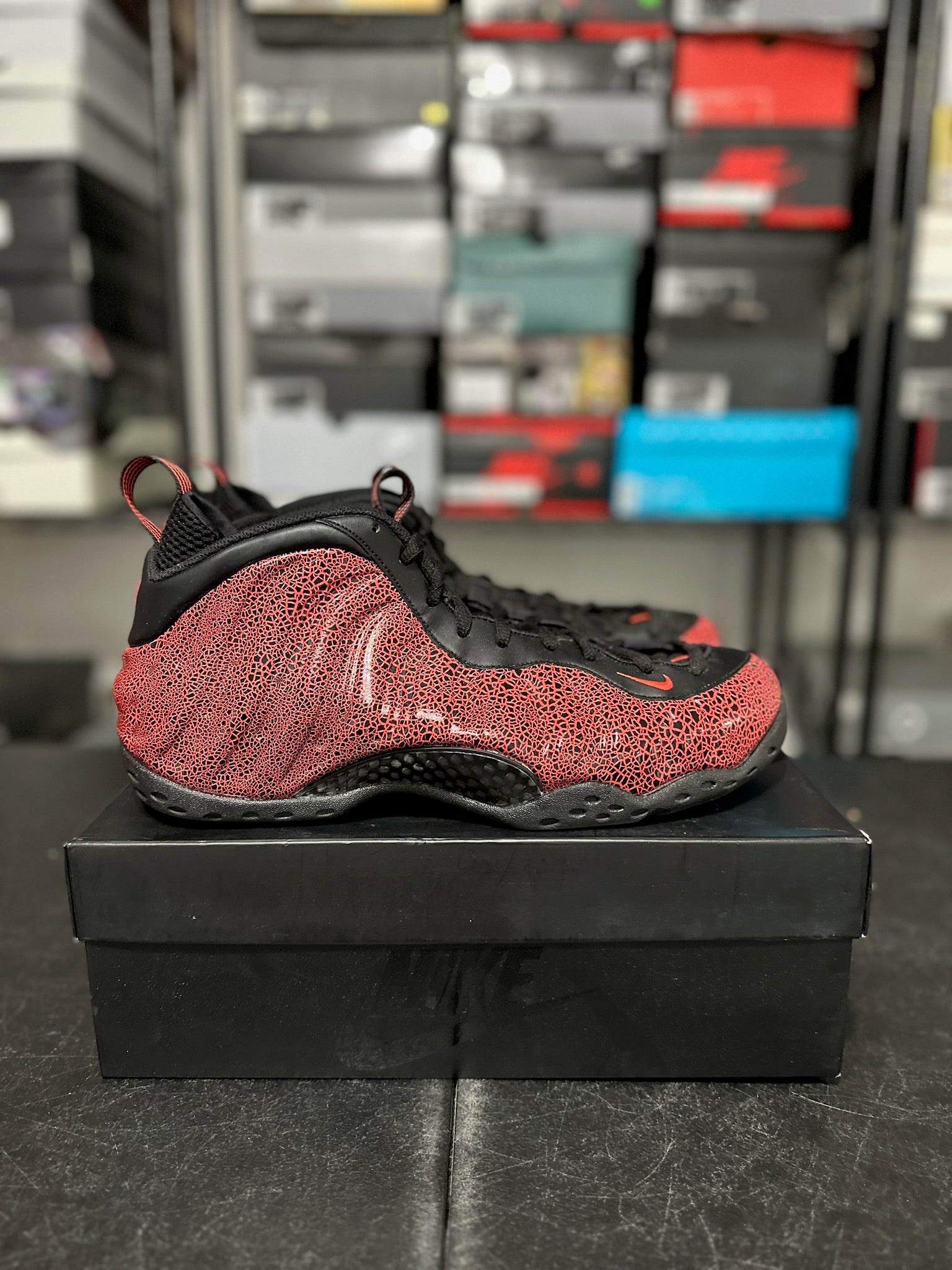 Size 12 - Foamposite 1 Cracked Lava