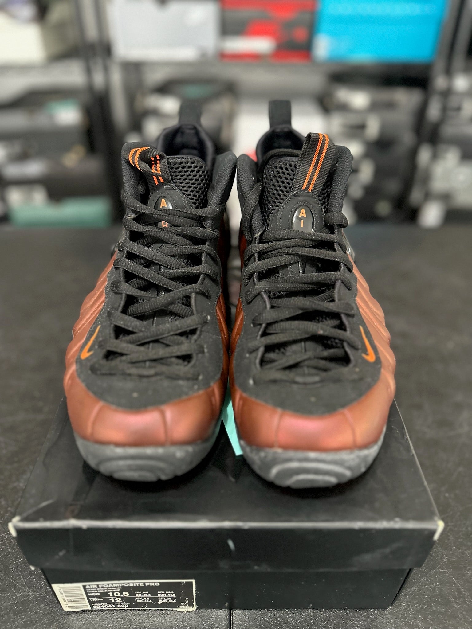 Size 10.5 - Foamposite Pro Color Shift