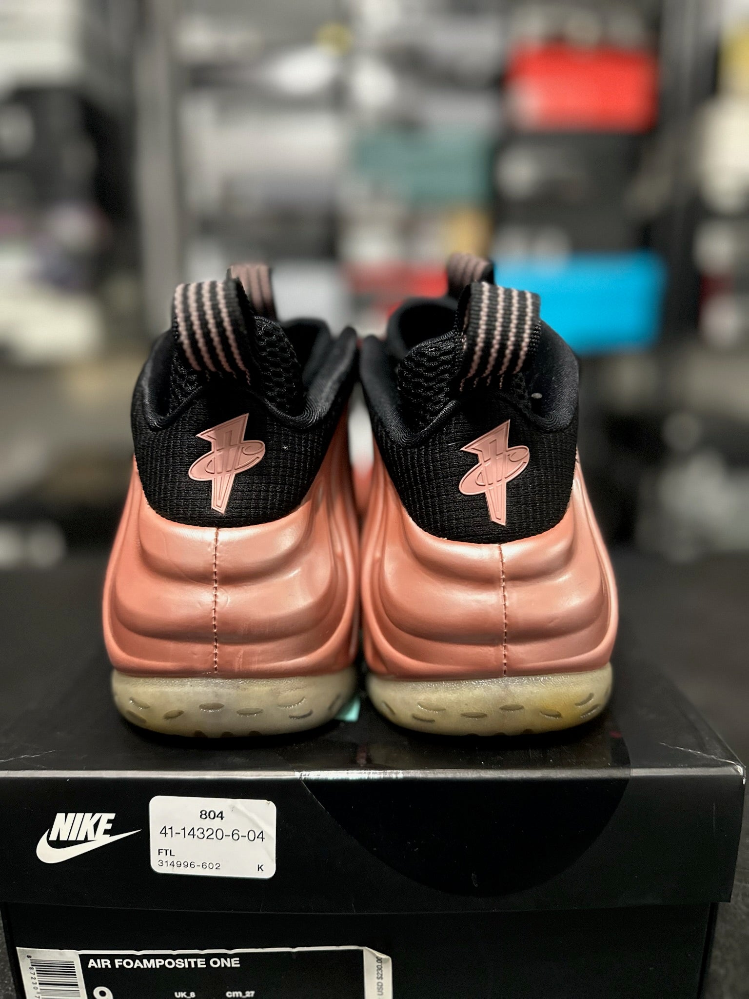Size 9 - Foamposite 1 Rust Pink