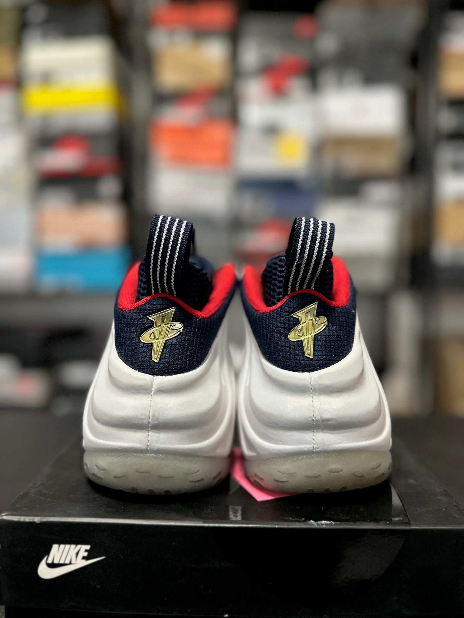 Size 9.5 - Foamposite 1 Olympic