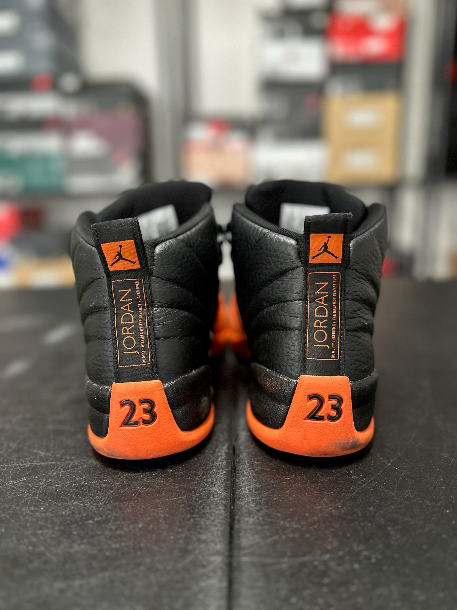 Size 8.5 - (10W) J12 WNBA All Star Brilliant Orange