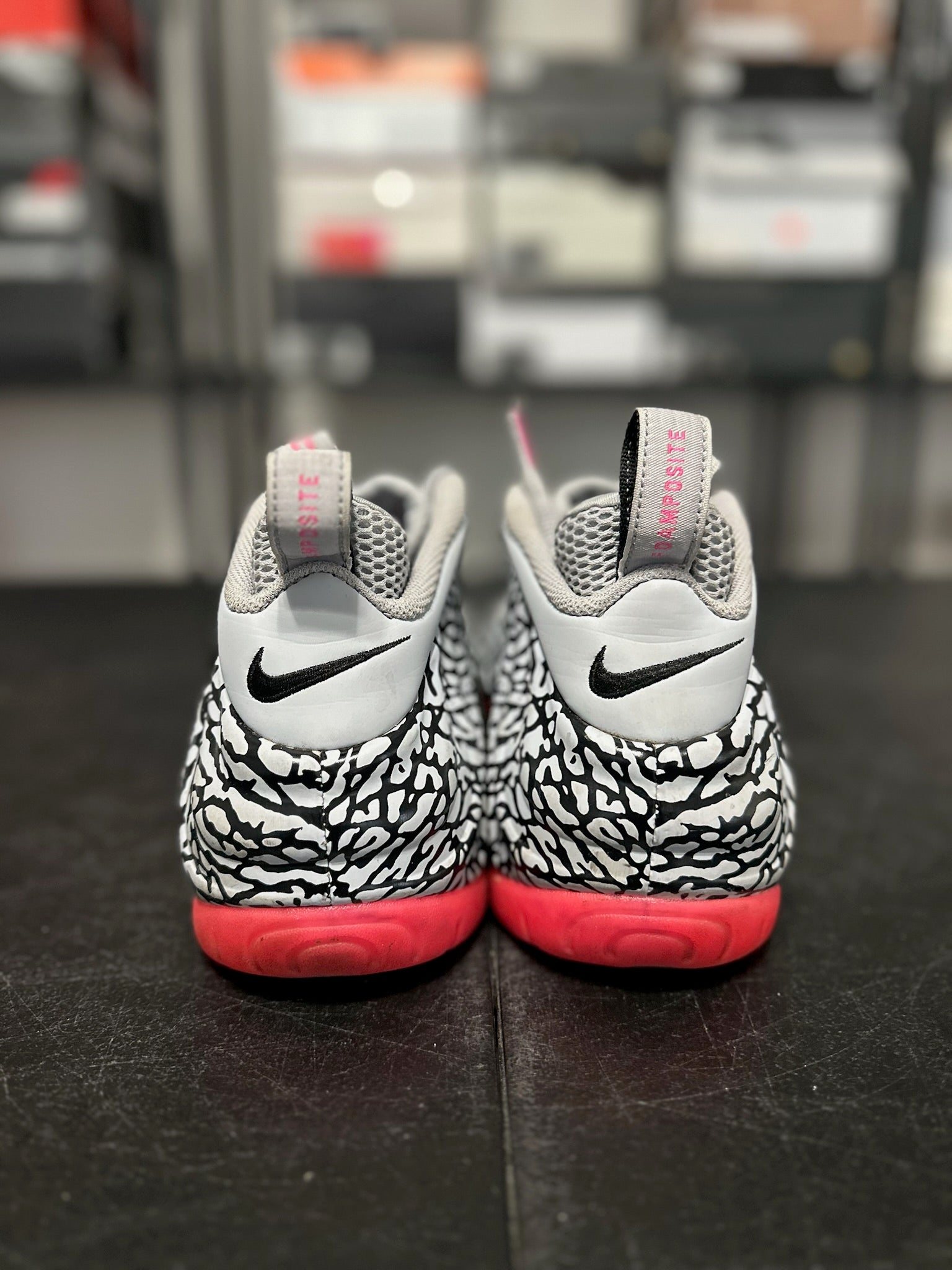 Size 11.5 - Foamposite Pro Elephant Print
