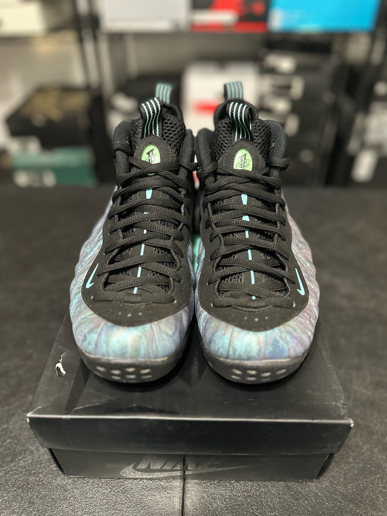 Size 9 - Foamposite 1 Abalone