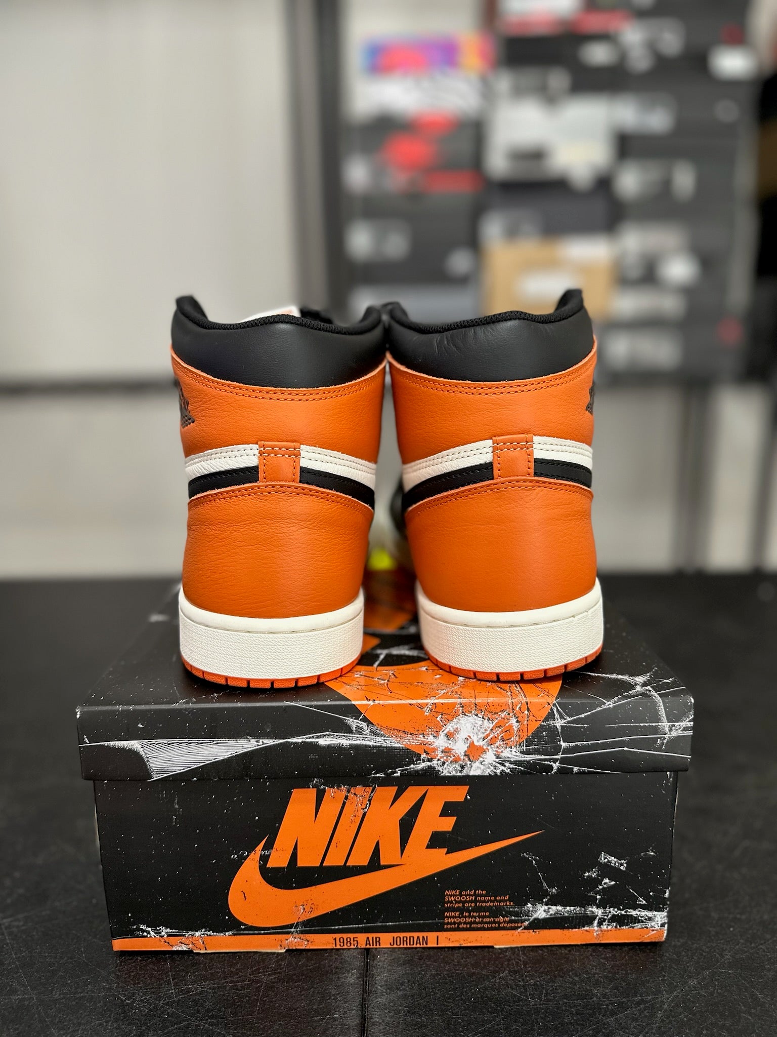 Size 13 - J1 High Shattered Backboard