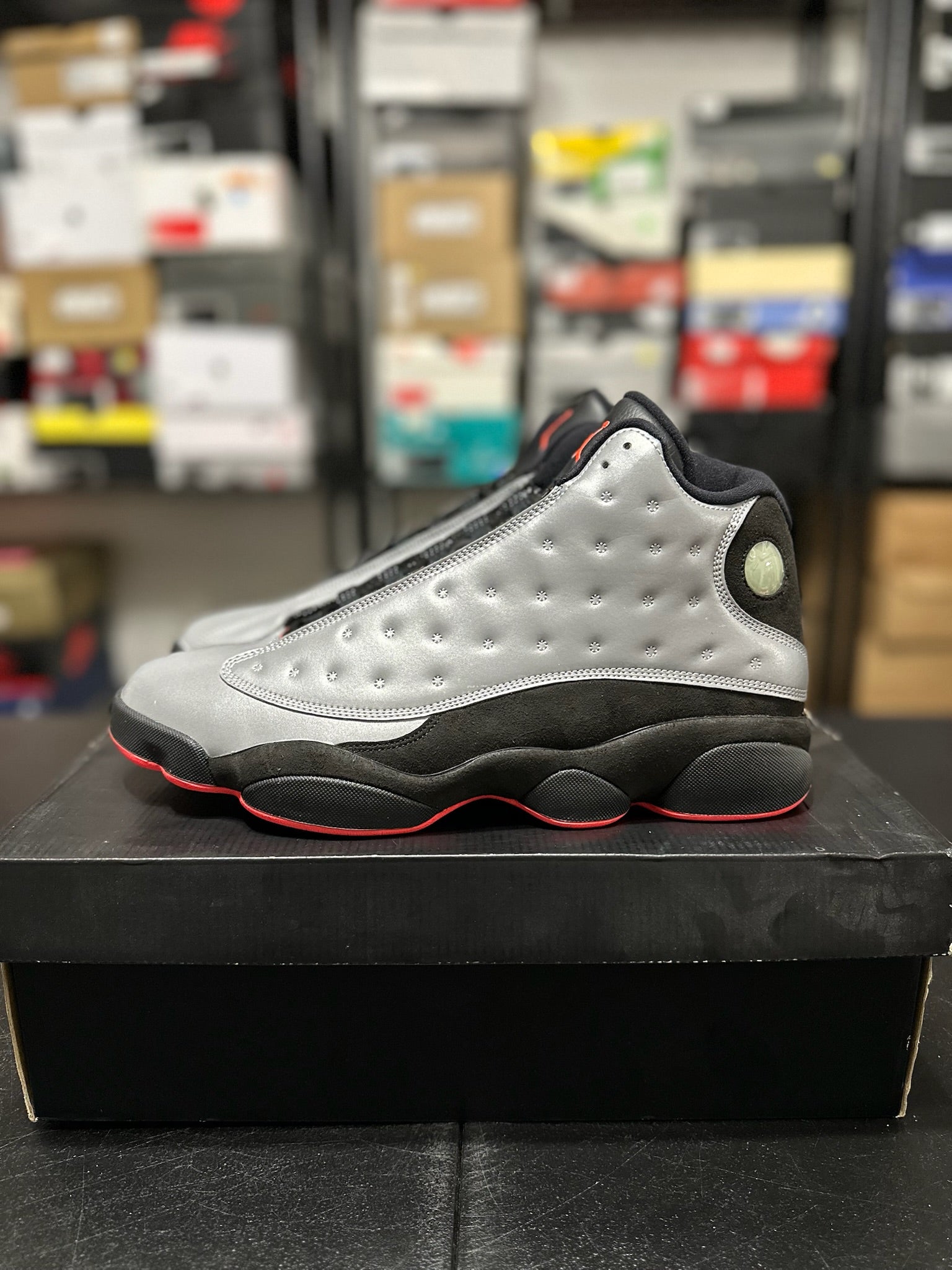 Size 12 - J13 Reflective Silver DS