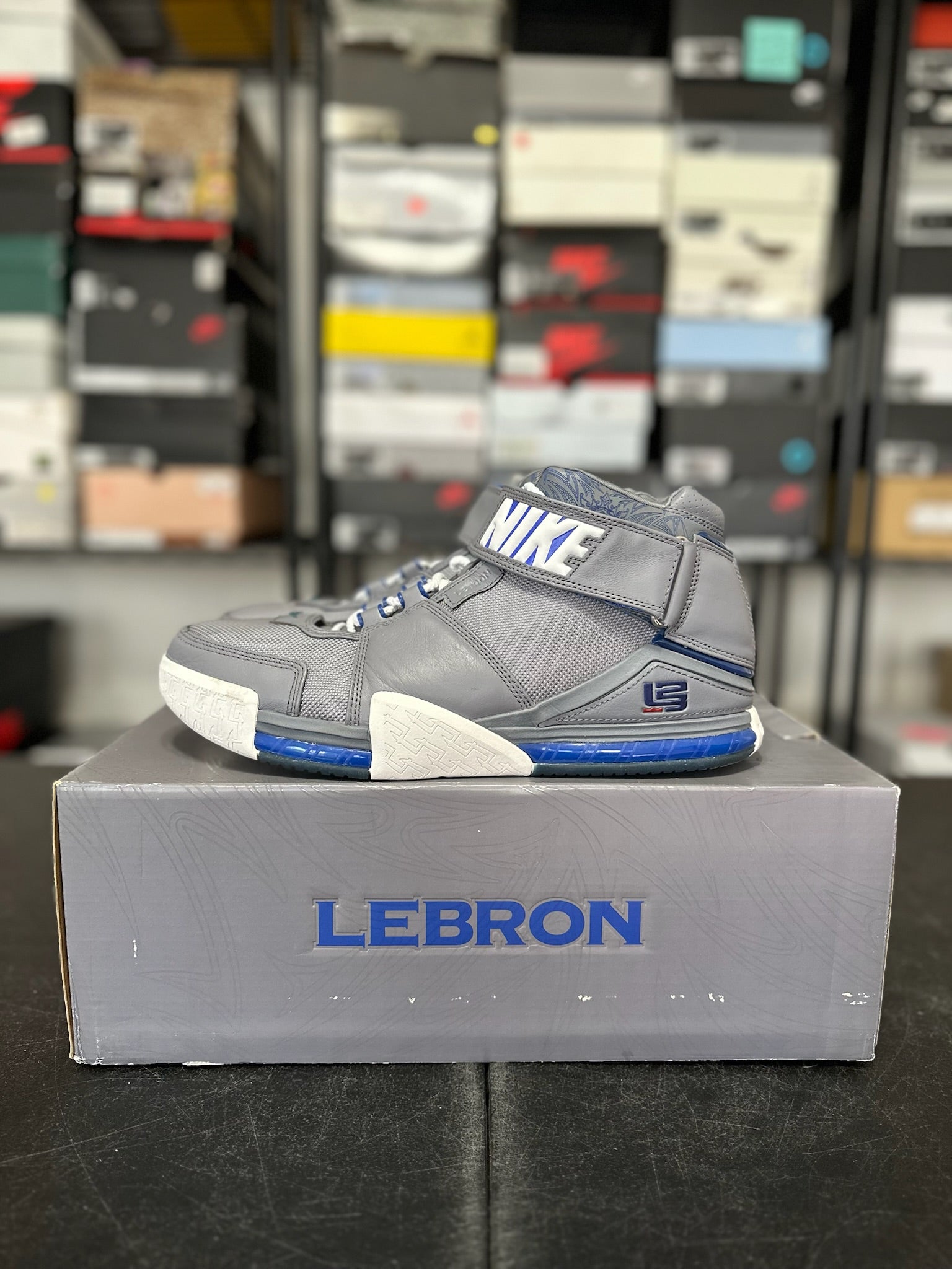 Size 13 - LeBron 2 Cool Grey