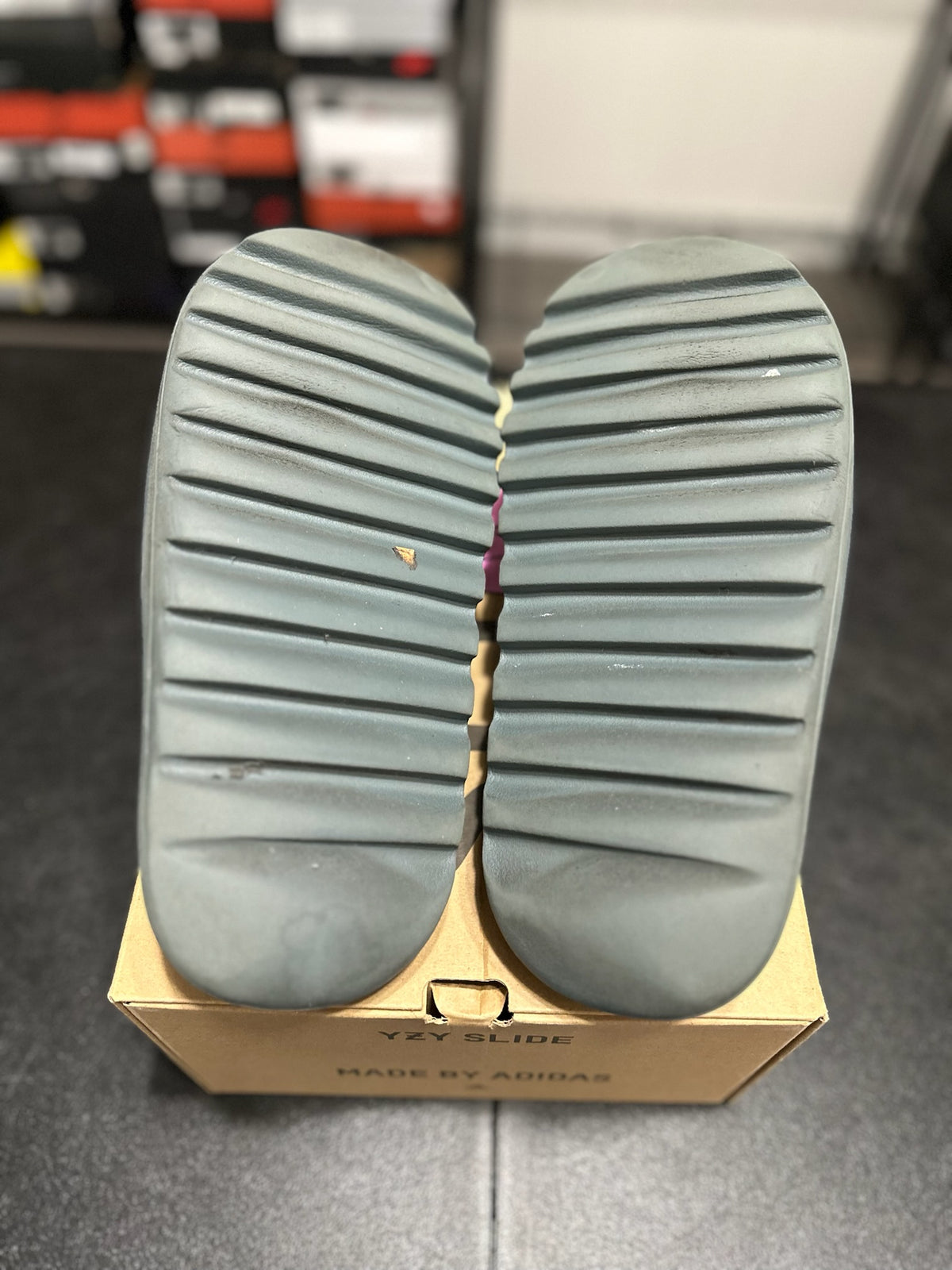 Size 11 - adidas Yzy size slate marine