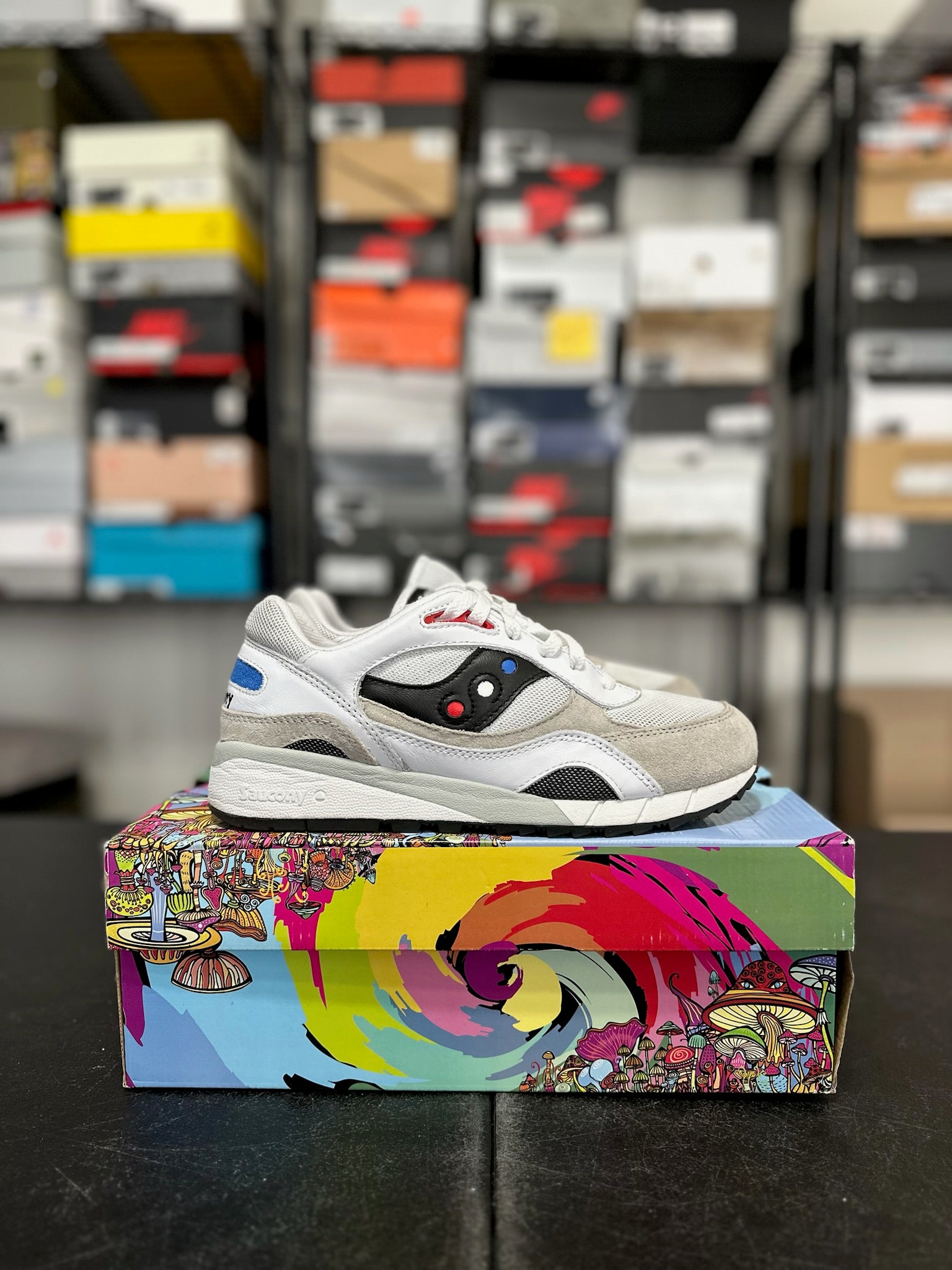 Size 8 - Saucony Shadow 6000 Extra Butter White Rabbit