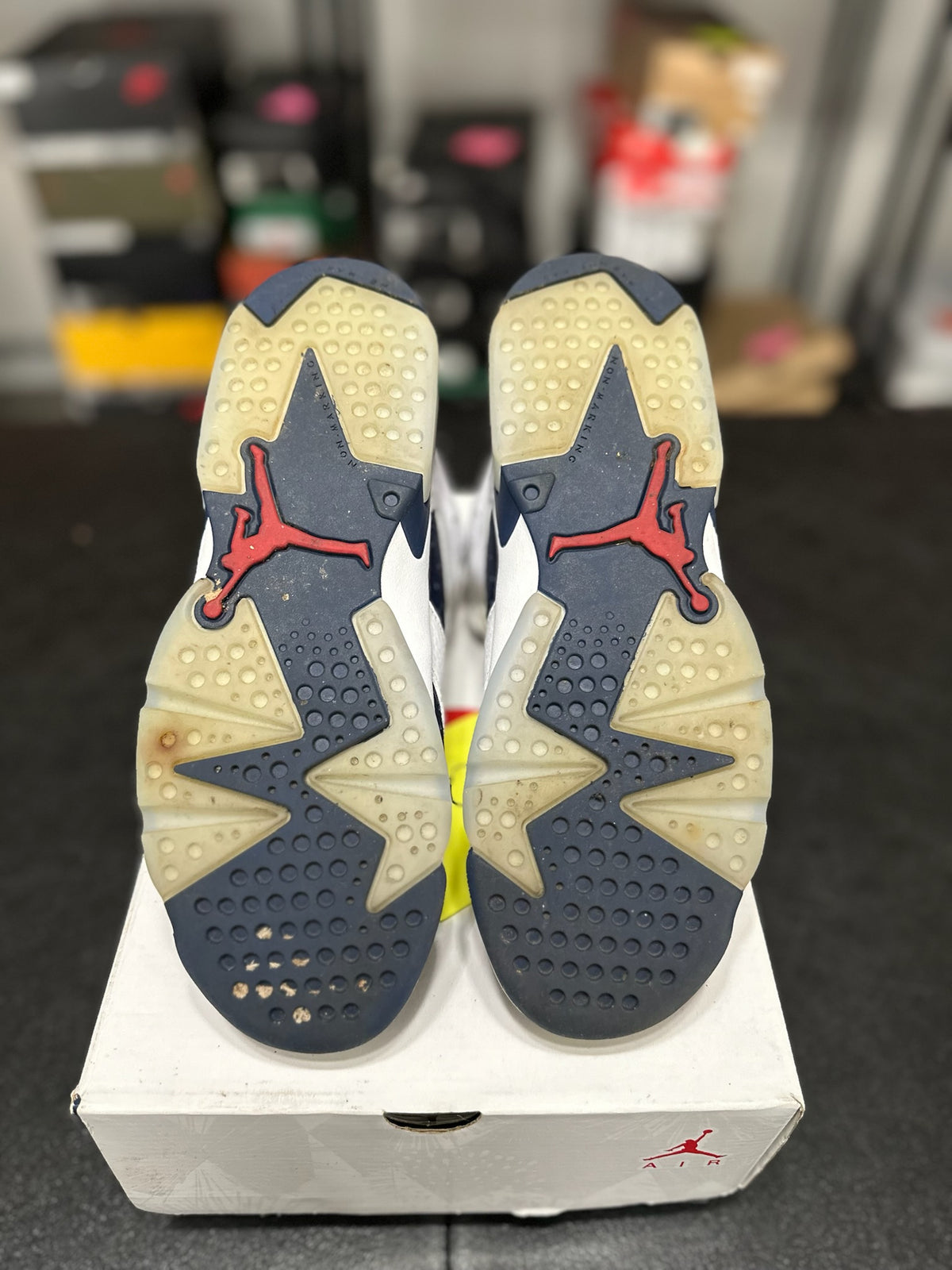 Size 6.5Y - J6 Olympic