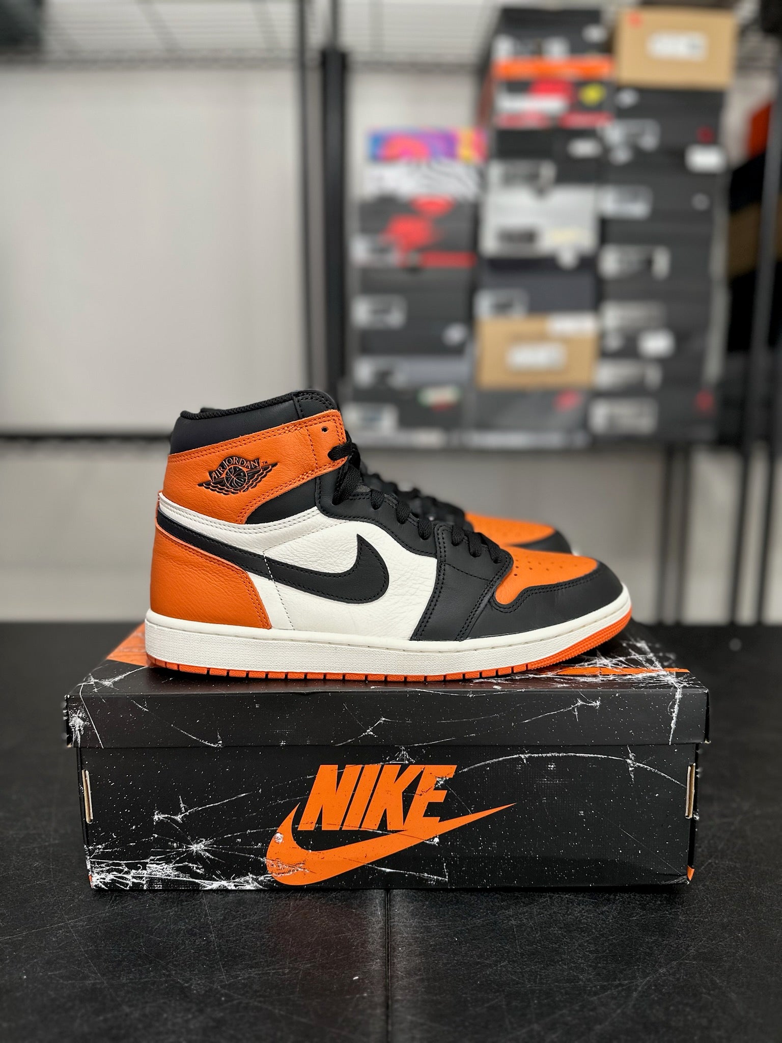 Size 13 - J1 High Shattered Backboard