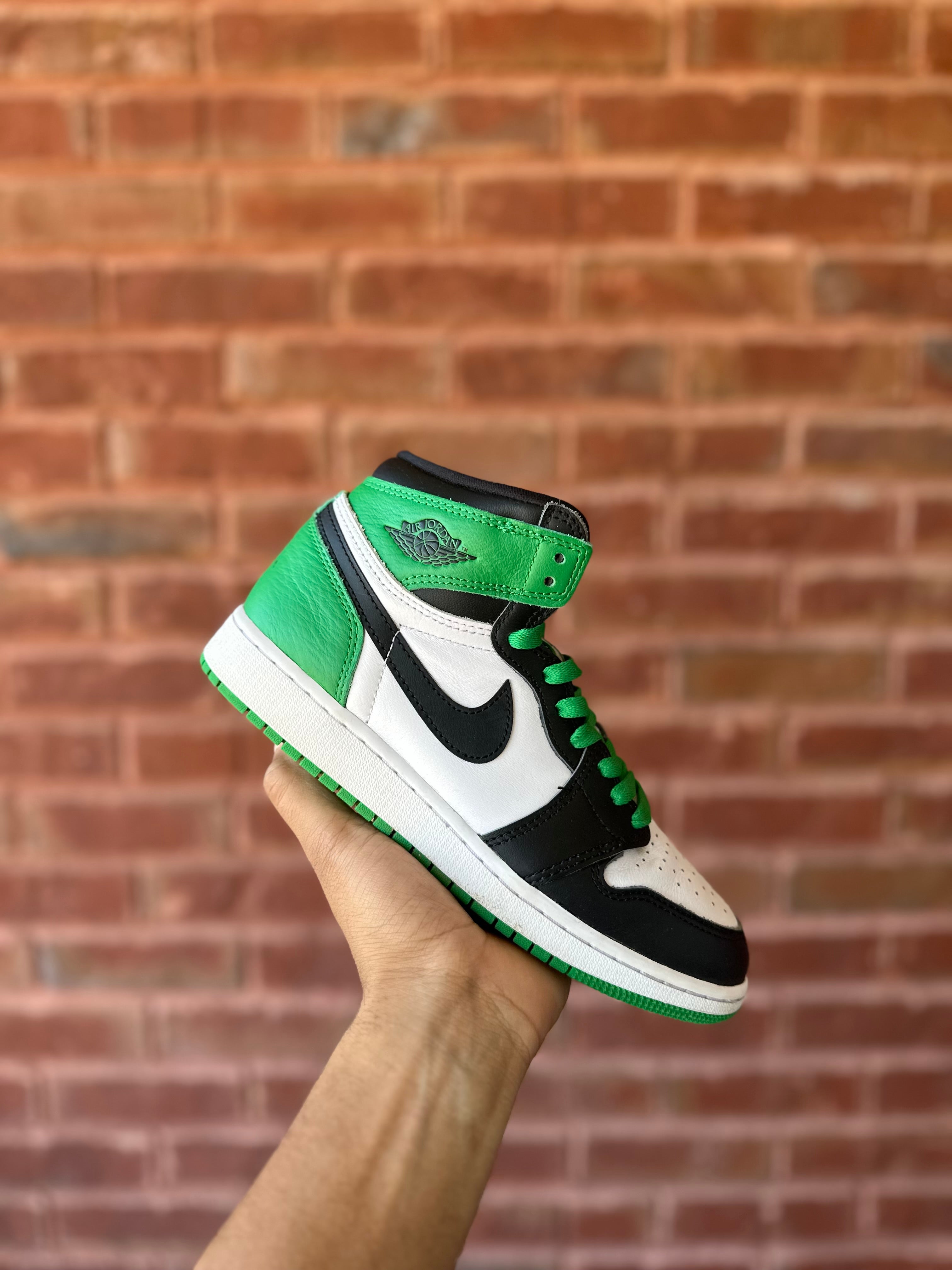 Size 5.5Y - J1 lucky green GS