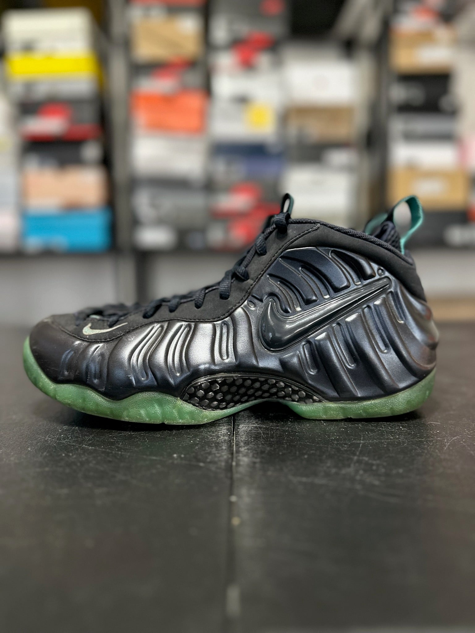Size 10 - Foamposite Pro Dark Obsidian