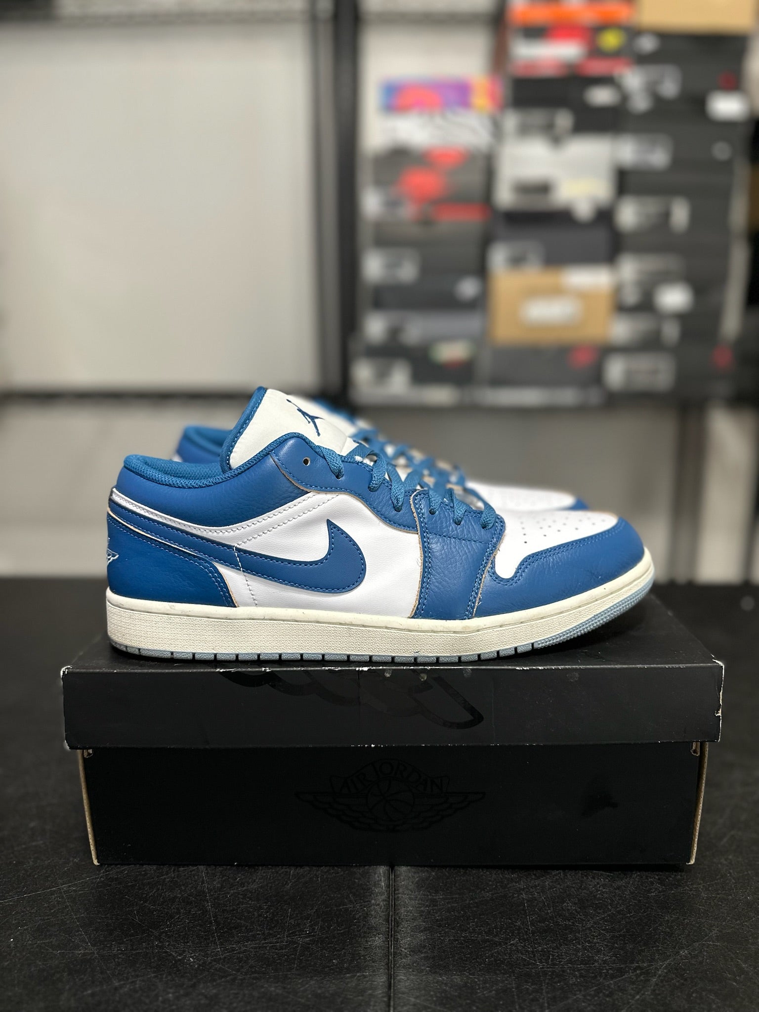 Size 13 - J1 Industrial Blue