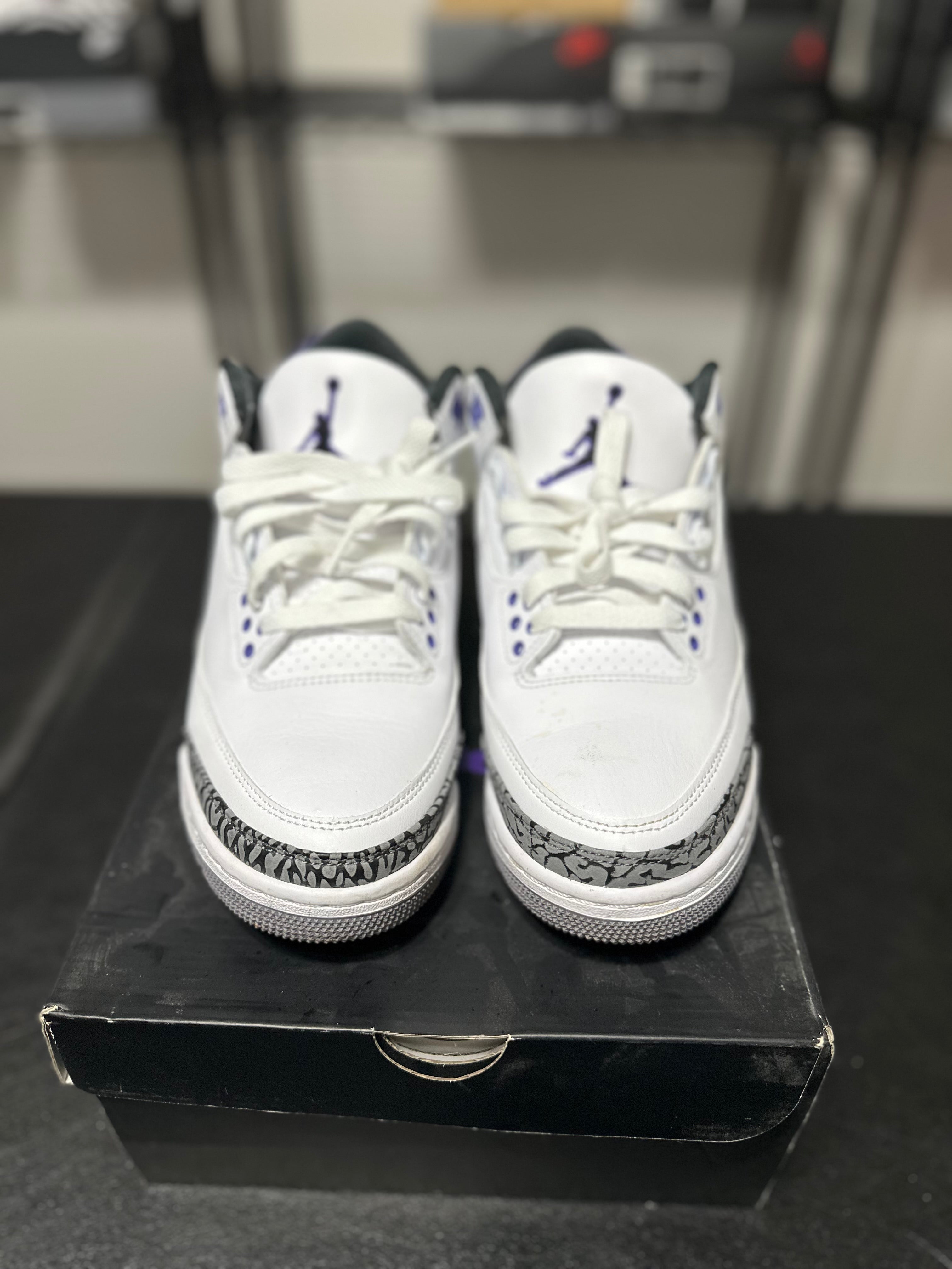 Size 8 - J3 dark iris