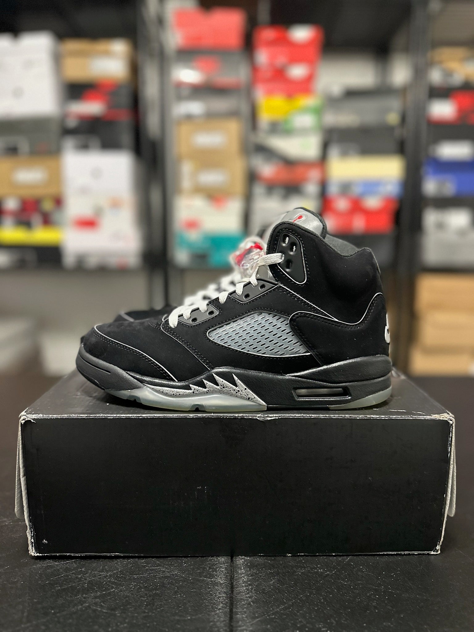 Size 8 - J5 Black Metallic Reimagined