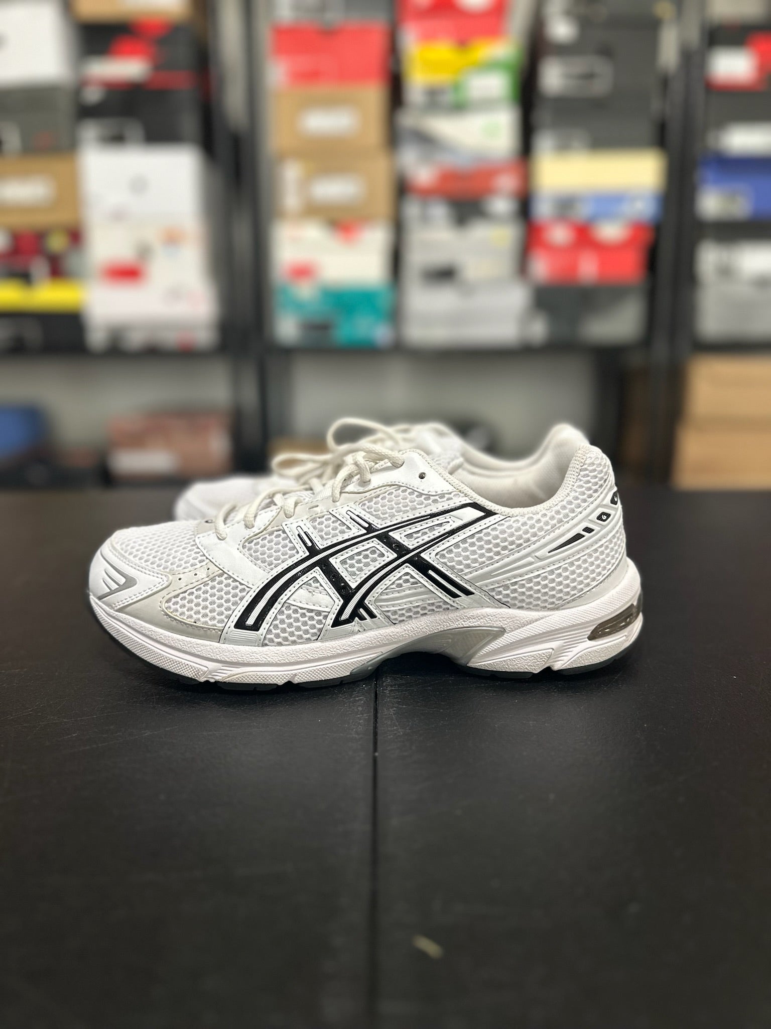 Size 10 - ASICS Gel-1130 White Black