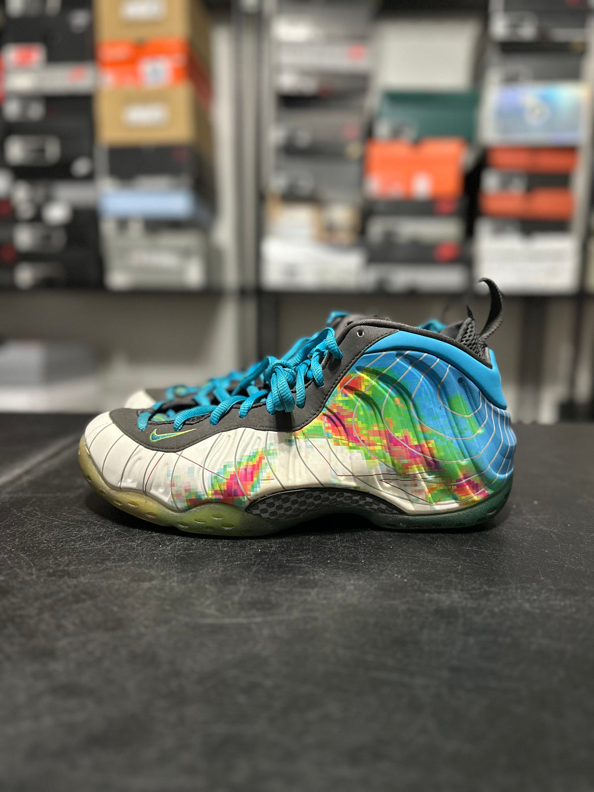 Size 11 - Foamposite one weatherman