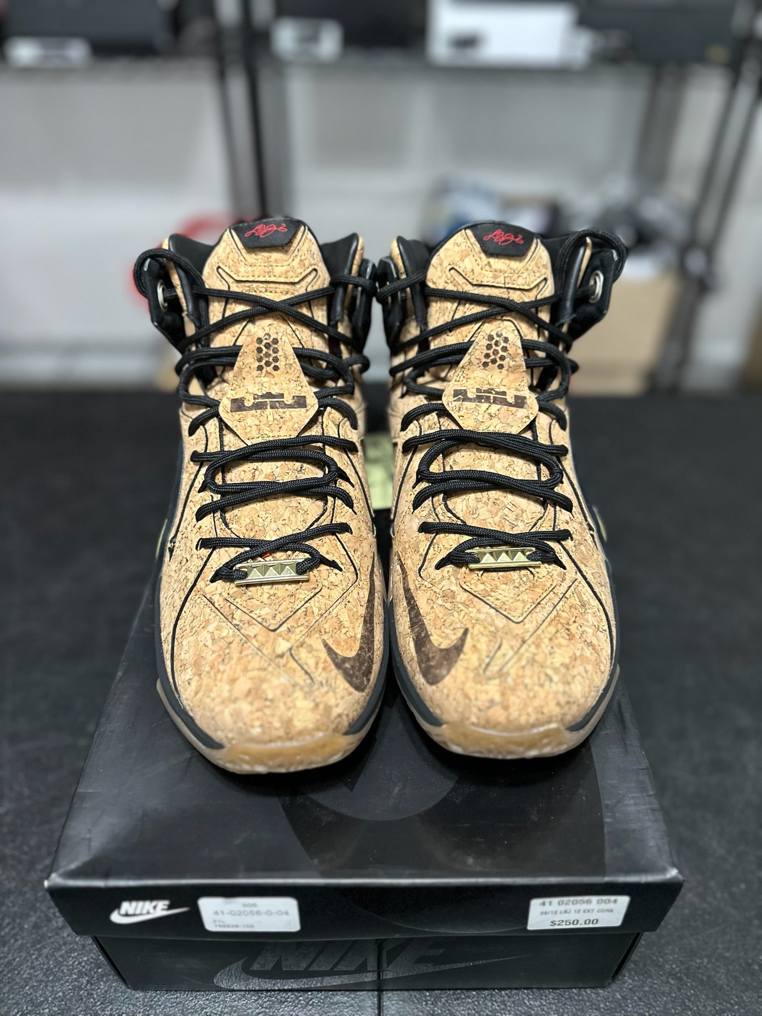 Size 10.5 - LeBron 12 Cork