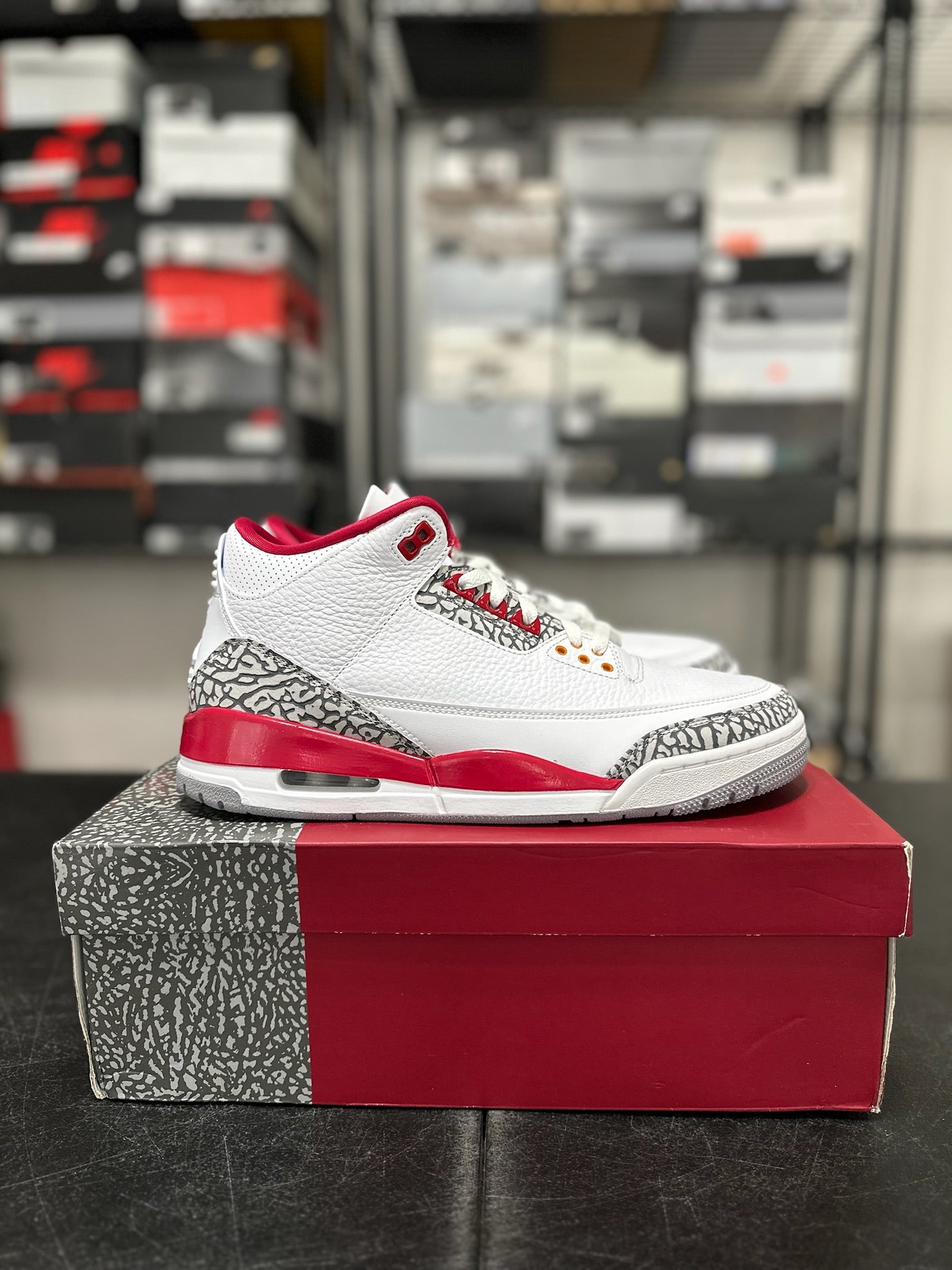 Size 10.5 - J3 Cardinal Red DS