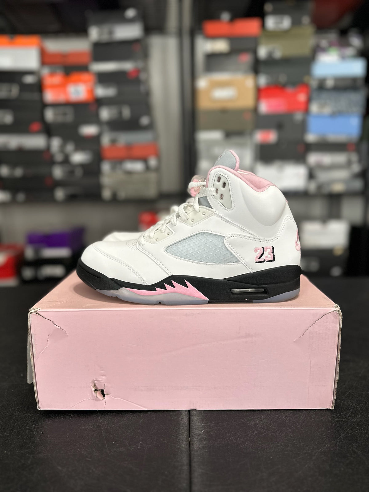 Size 9.5 - j5 medium soft pink