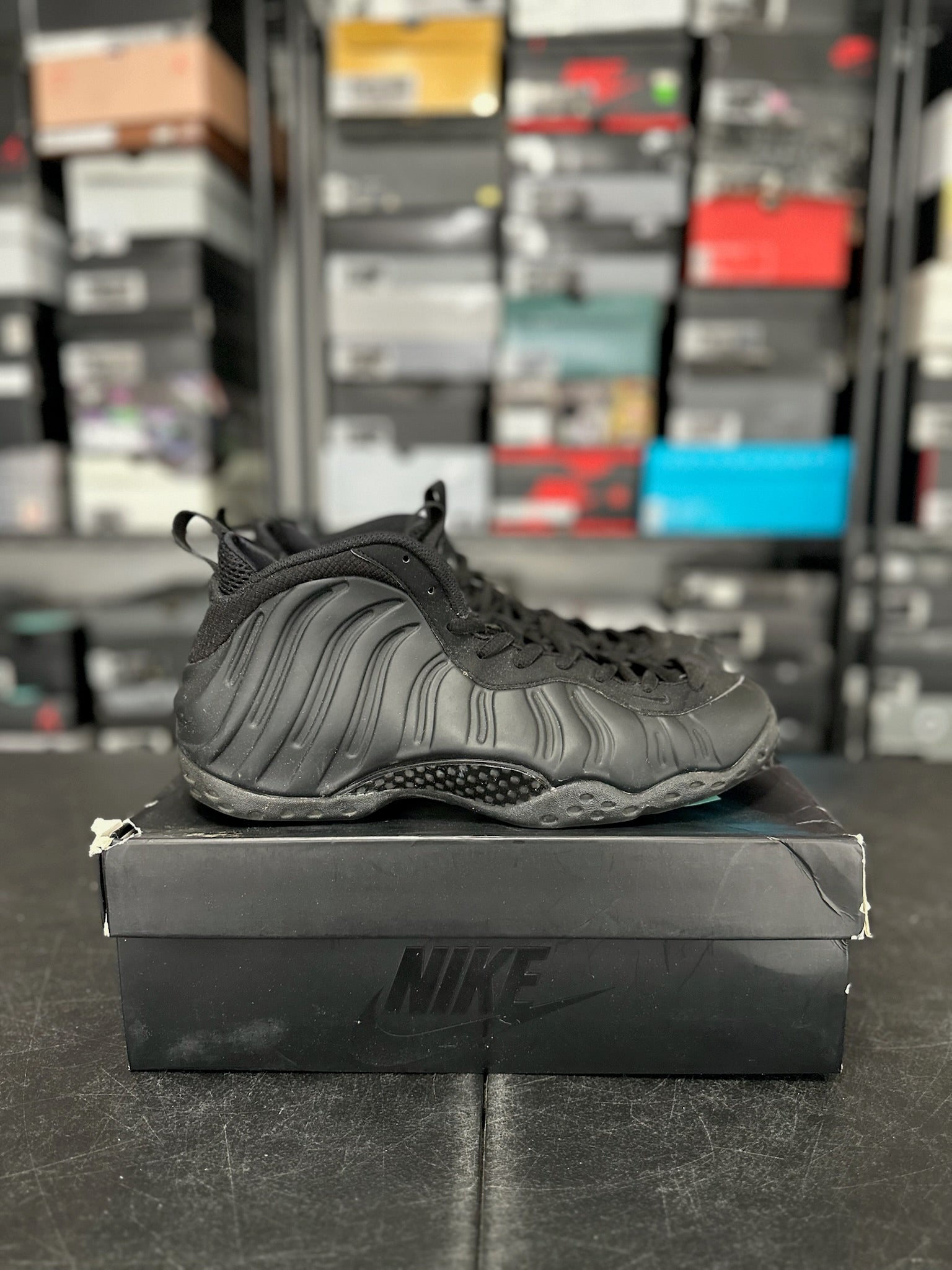Size 10.5 - Foamposite 1 Anthracite