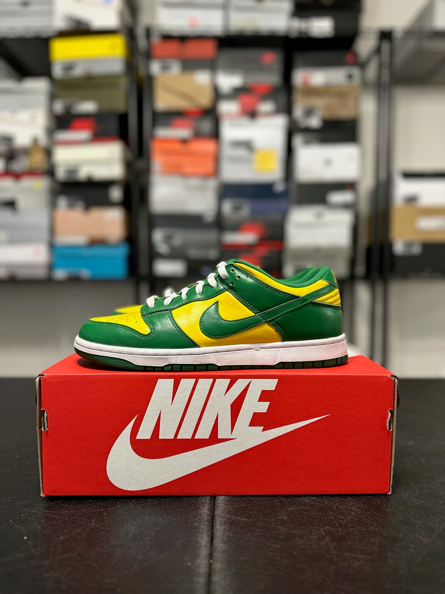 Size 9.5 - Dunk Low Brazil