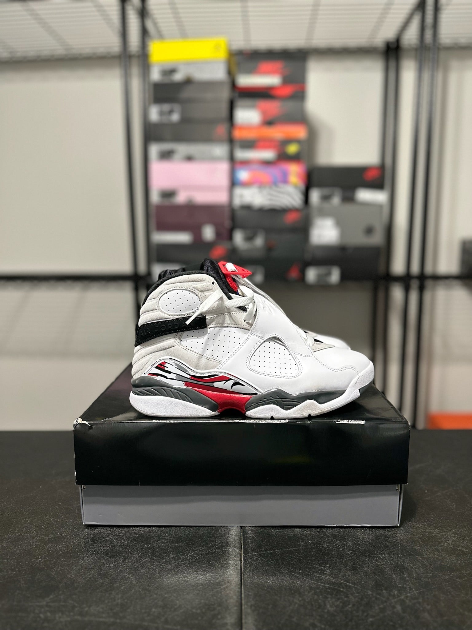 Size 8.5 - J8 White True Red