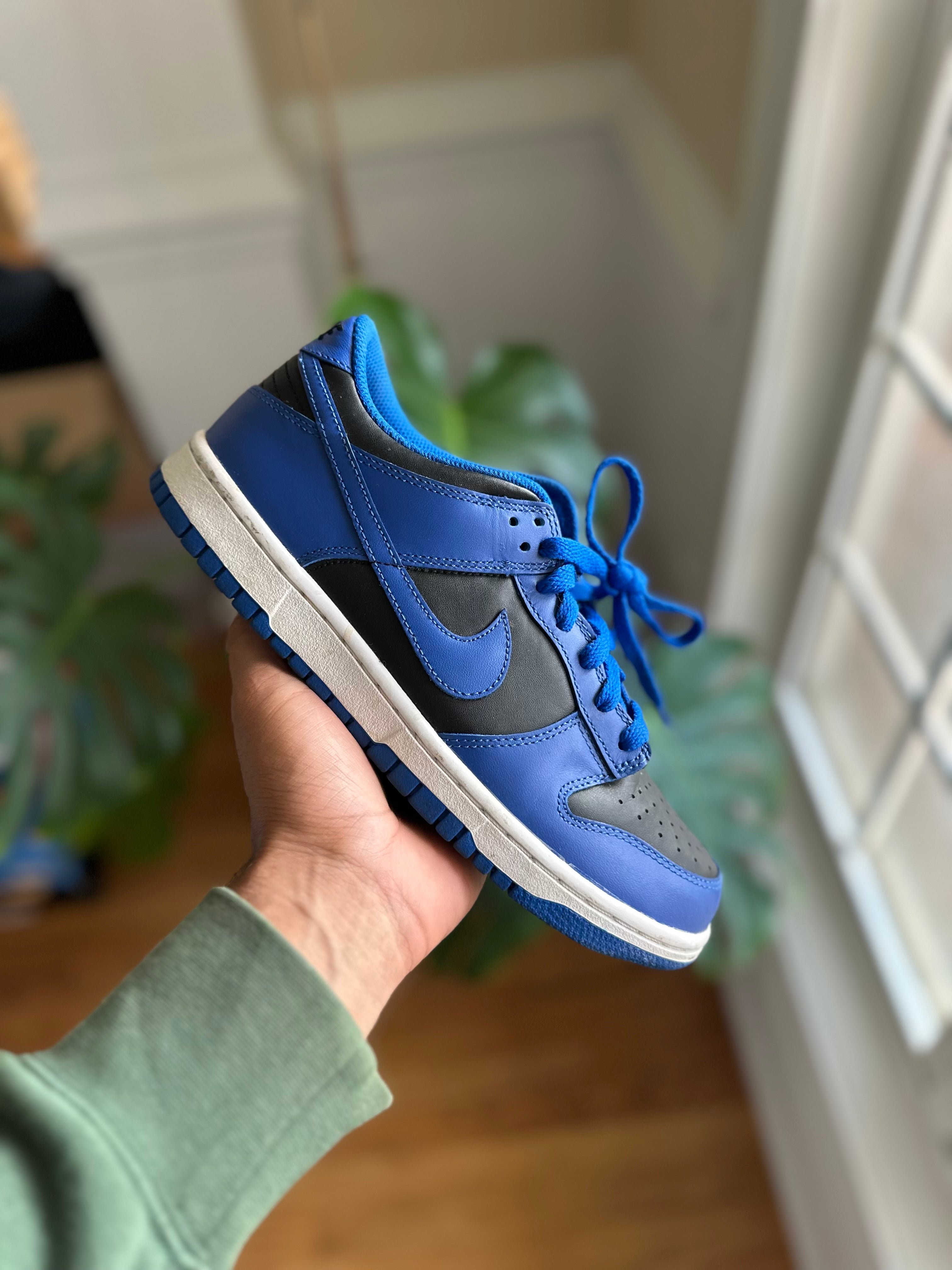Size 7y - dunk low hyper cobalt