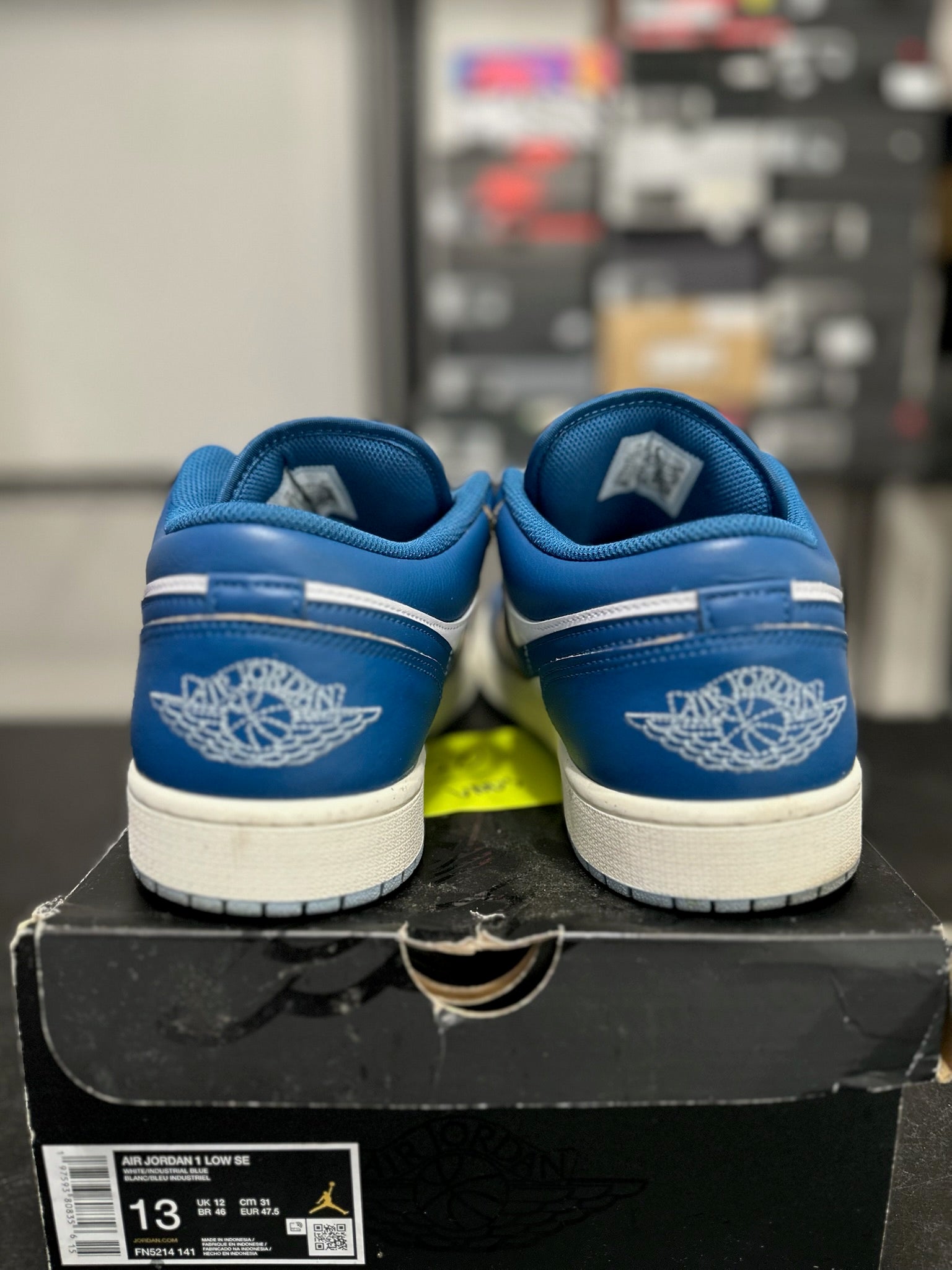 Size 13 - J1 Industrial Blue