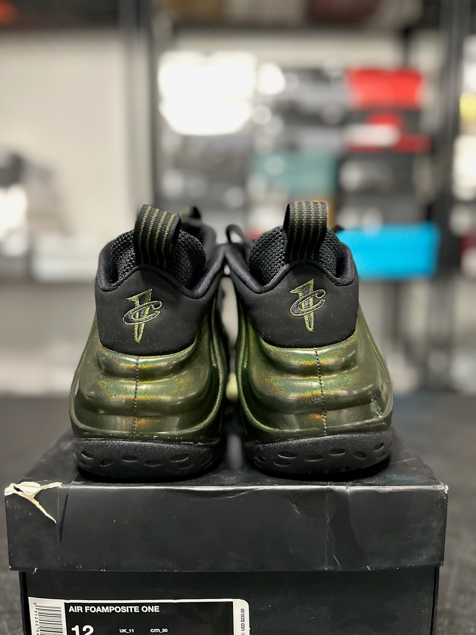Size 12 - Foamposite 1 Legion Green