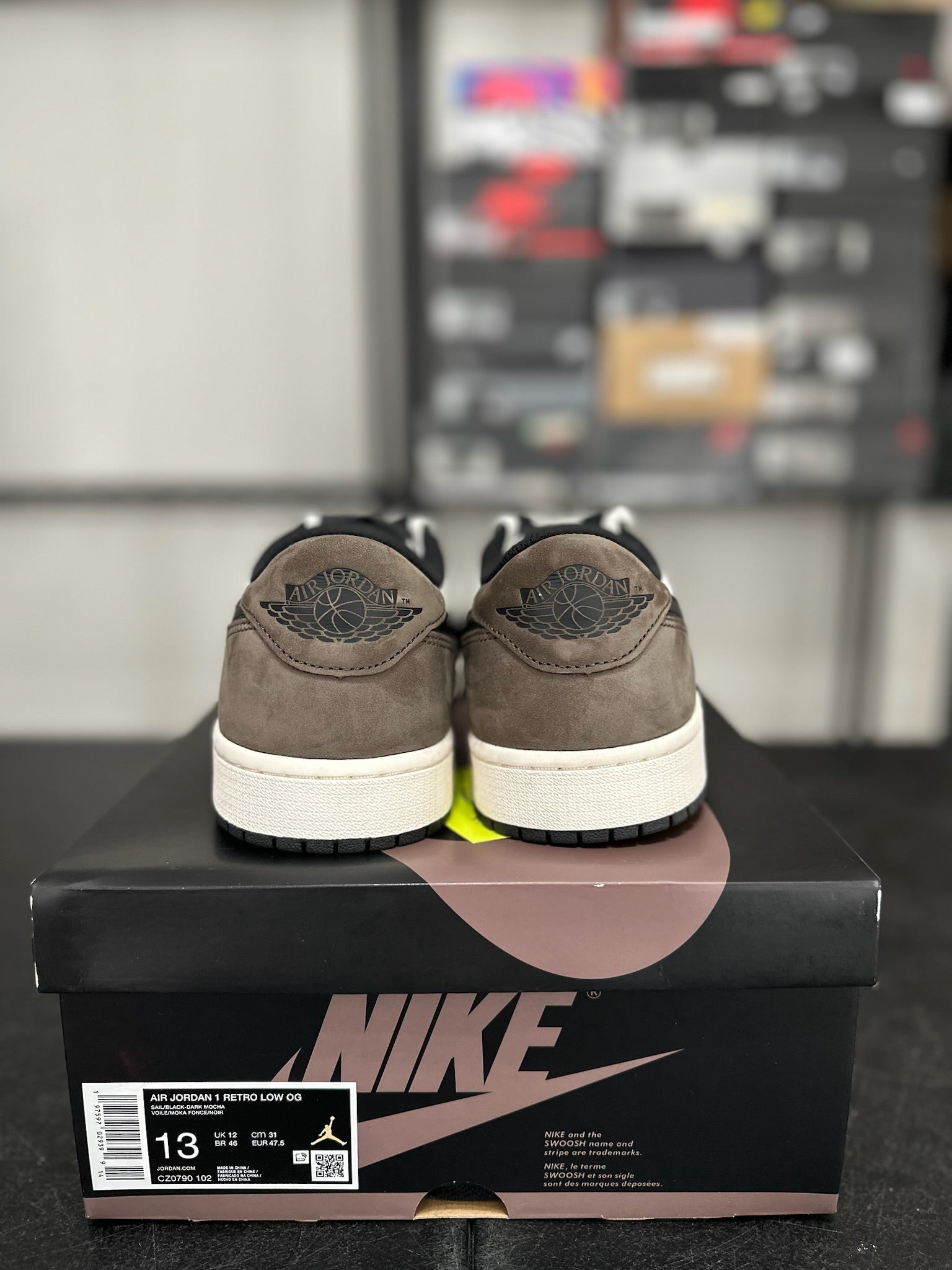 Size 13 - J1 Low Mocha