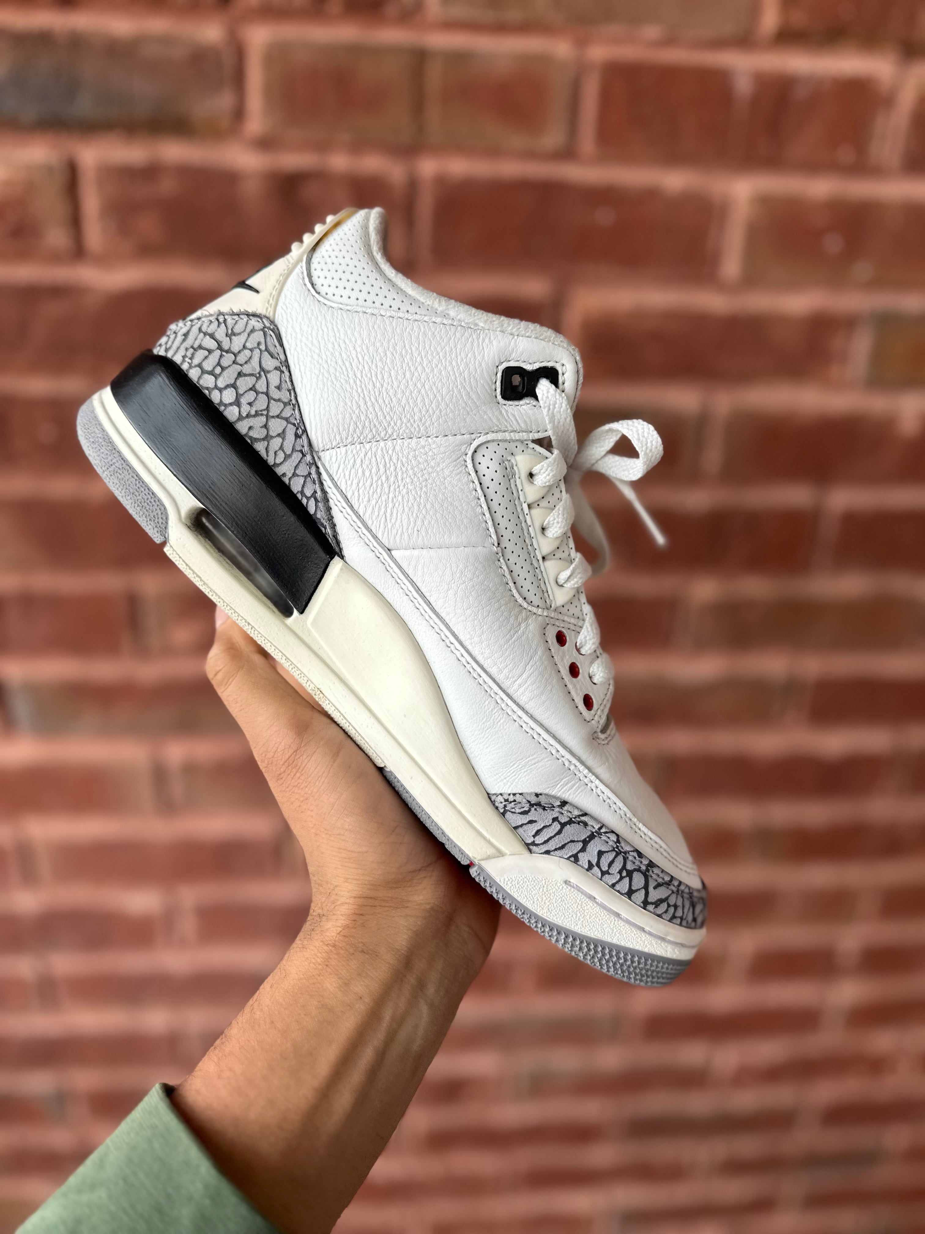 Size 9 - J3 white cement reimagined