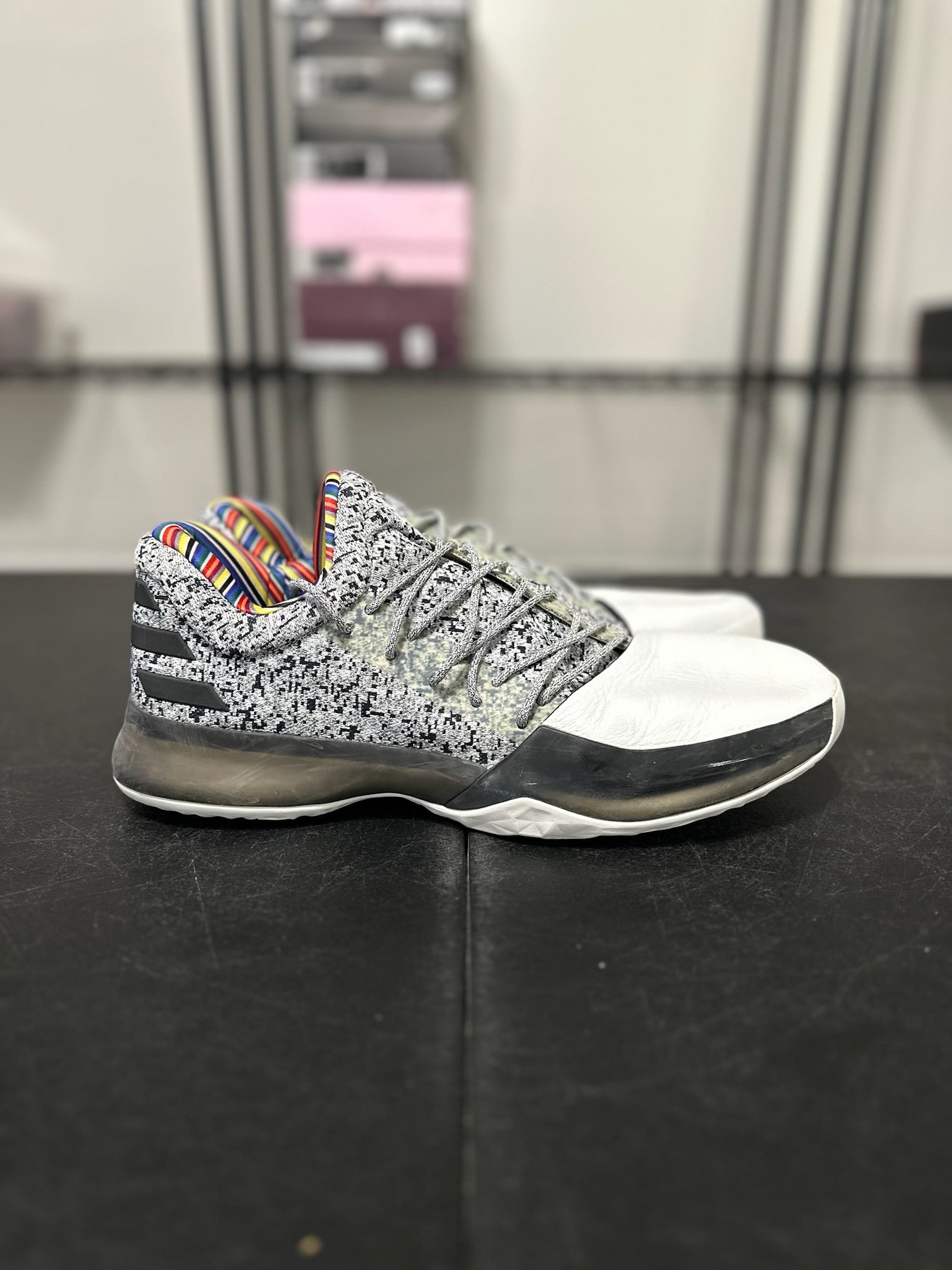 Size 13.5 - adidas Harden Vol. 1 Arthur Ashe BHM