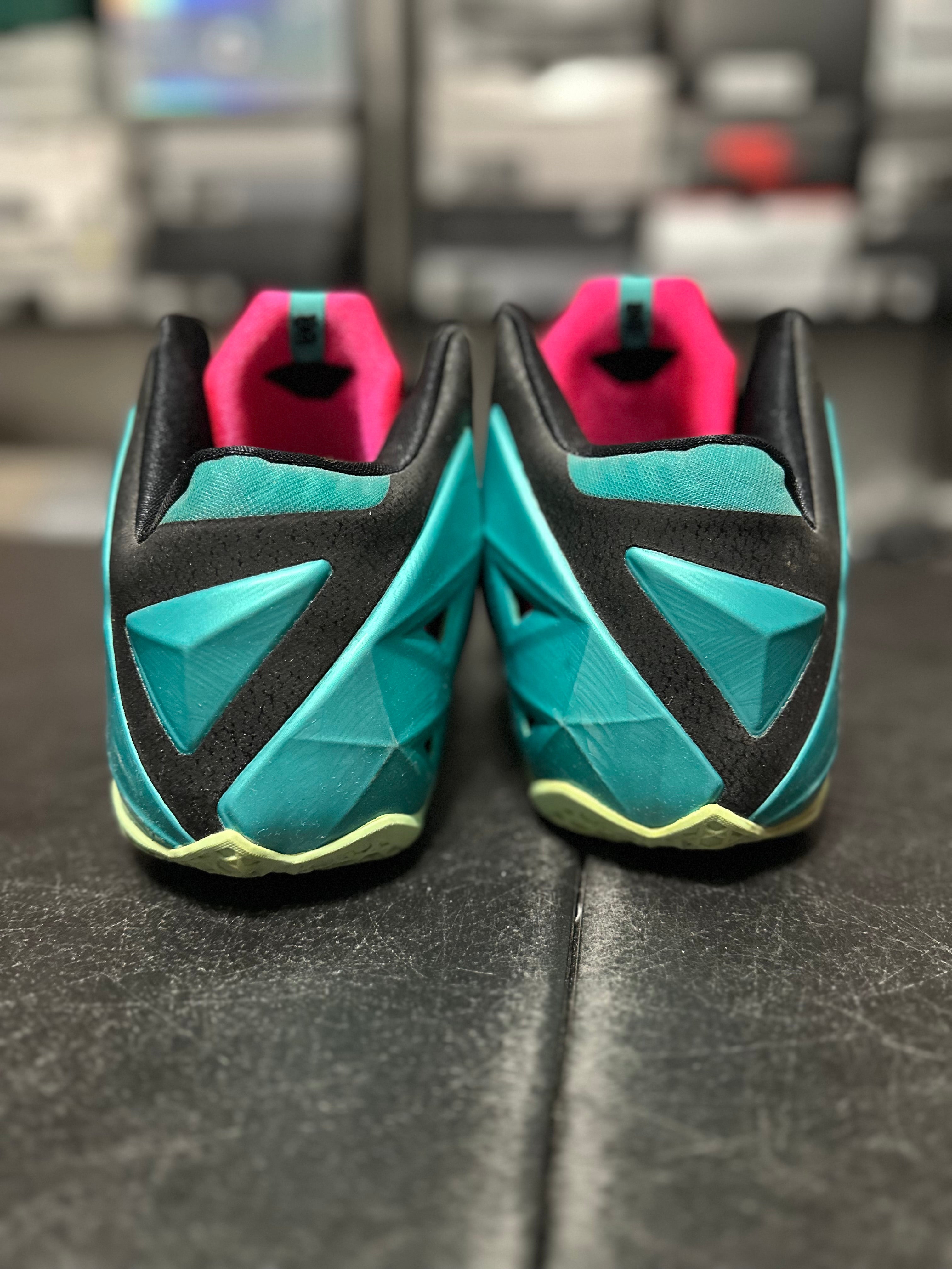 Size 10.5 - LeBron 11 south beach