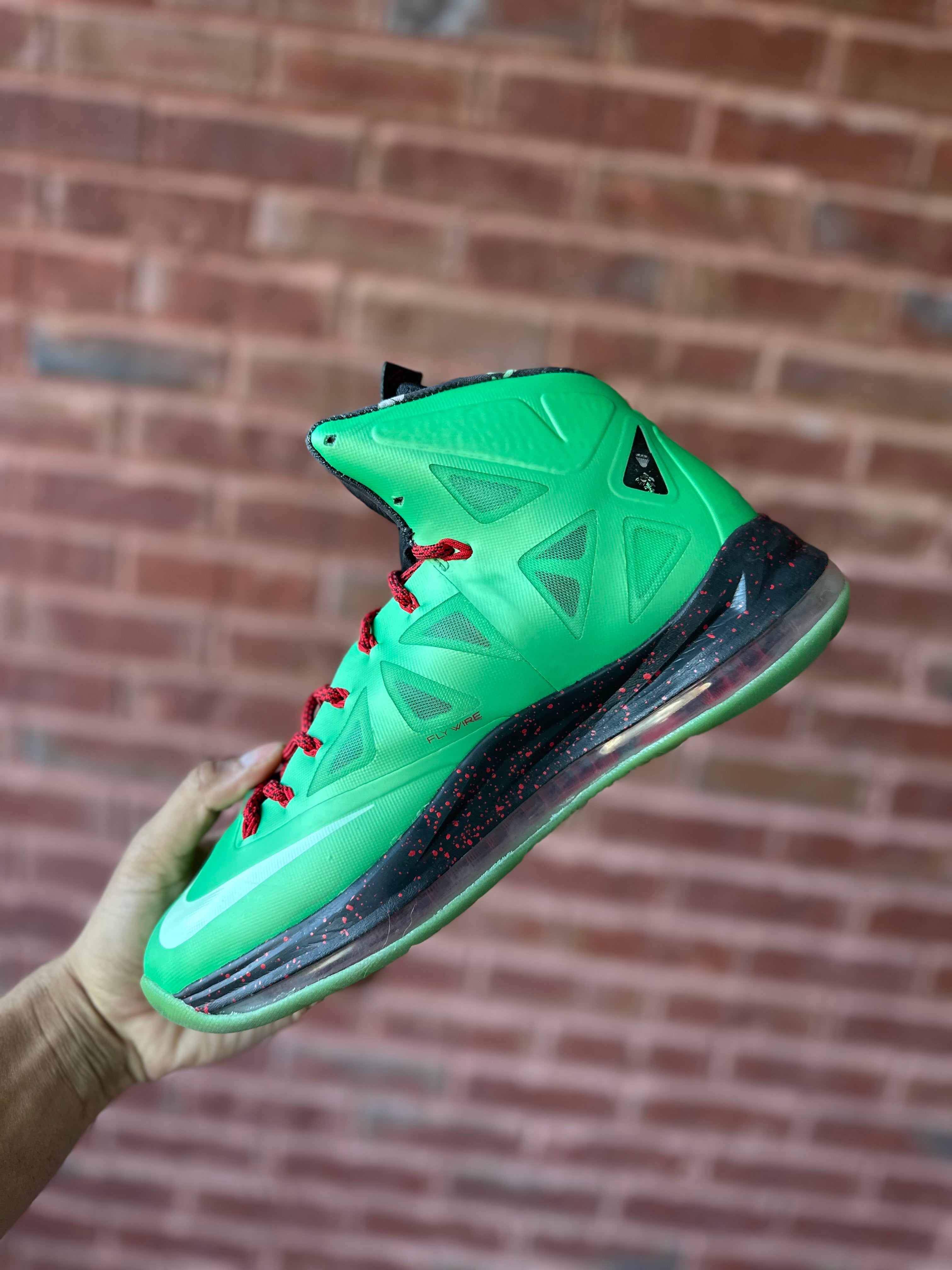 Size 9.5 - LeBron 10 Christmas