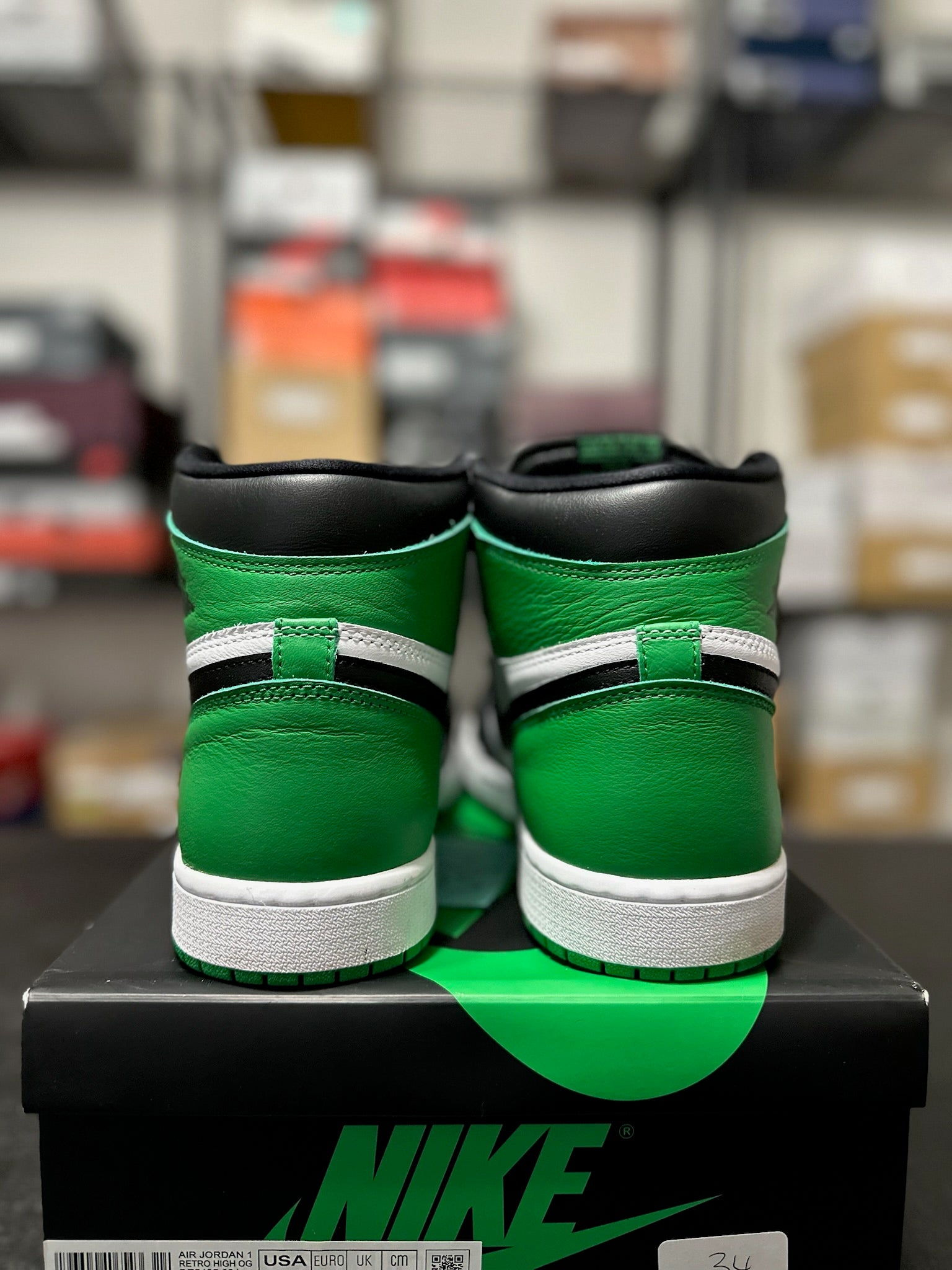 Size 11.5 - J1 Lucky Green