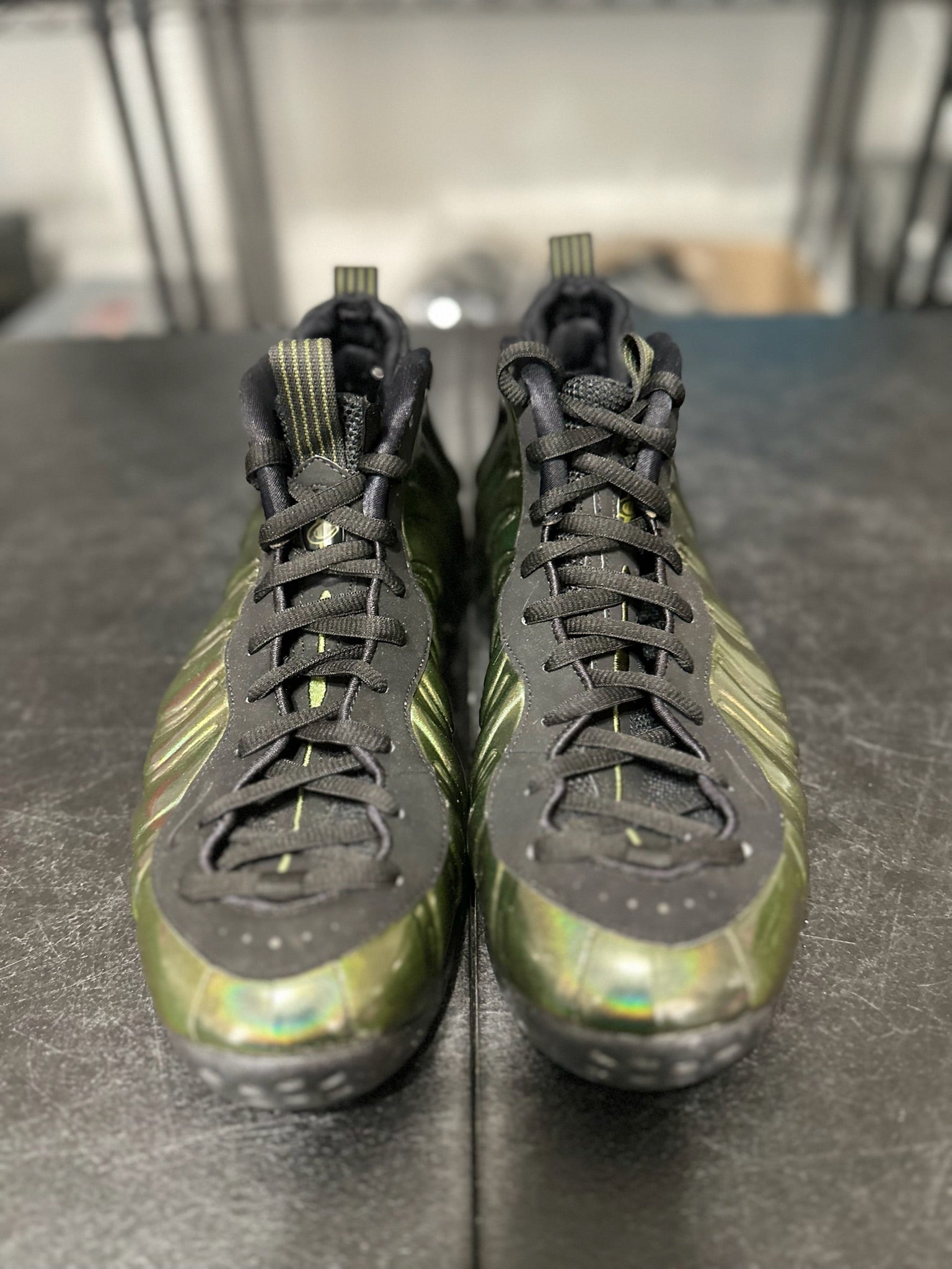Size 10.5 - Foamposite 1 Legion Green