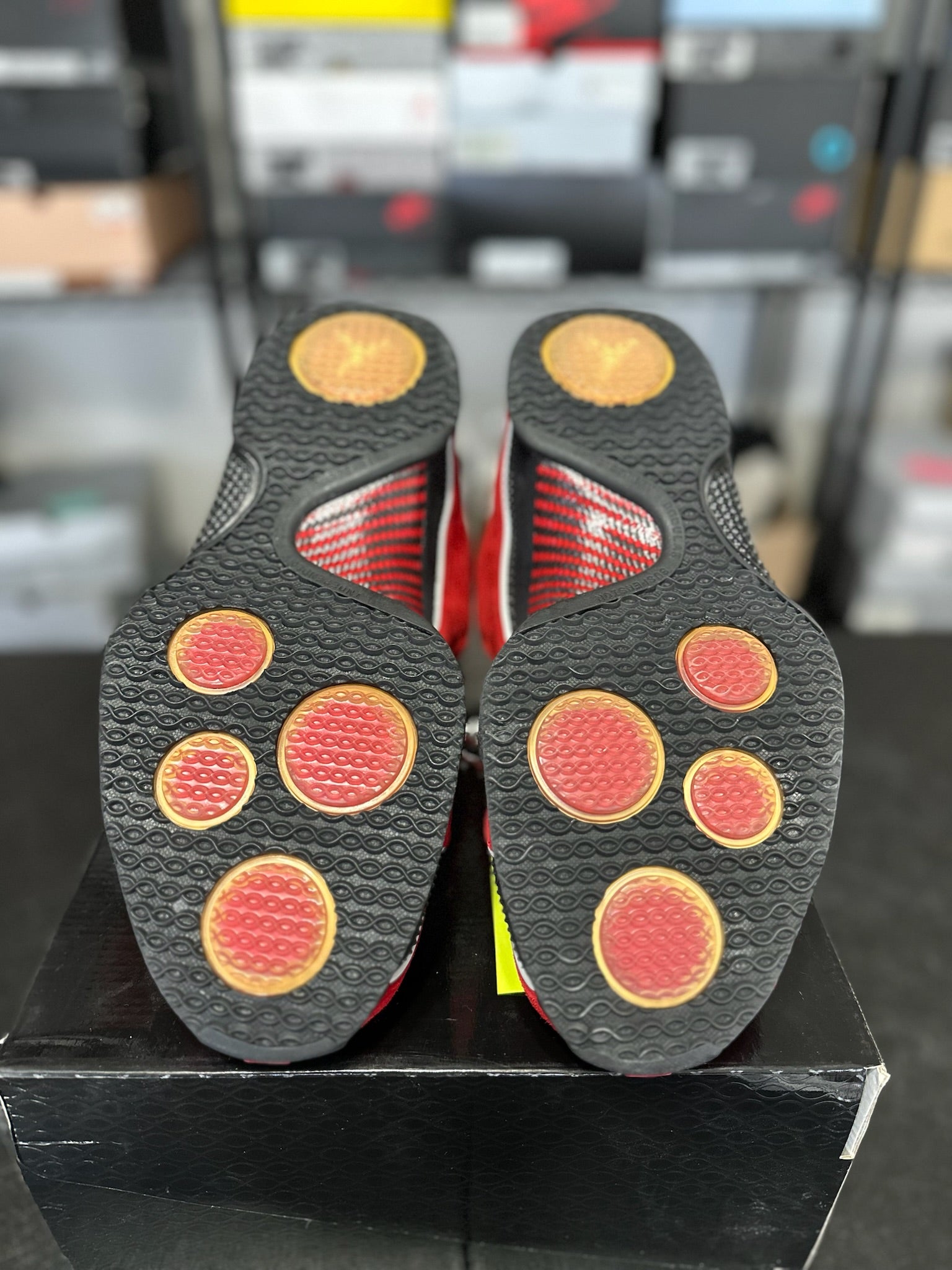 Size 12 - J21 Red Suede