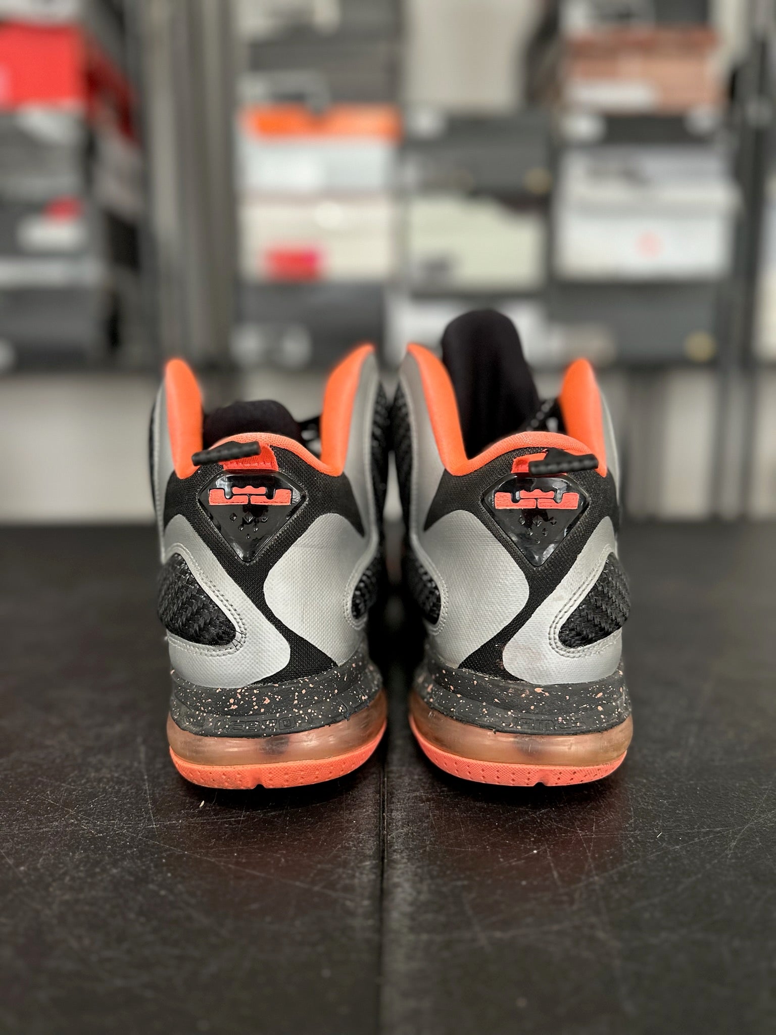Size 12 - LeBron 9 Mango